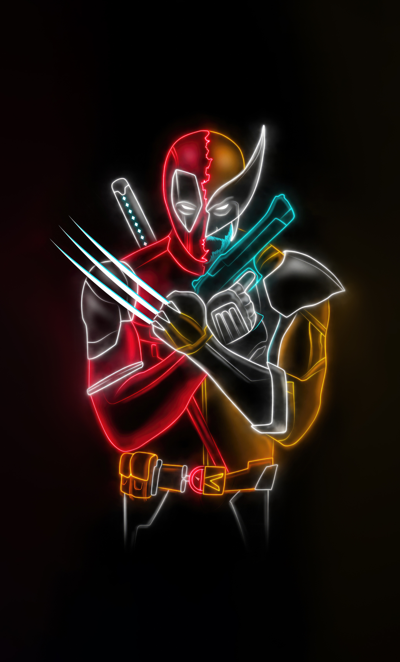 1280x2120 Deadpool And Wolverine, Phone