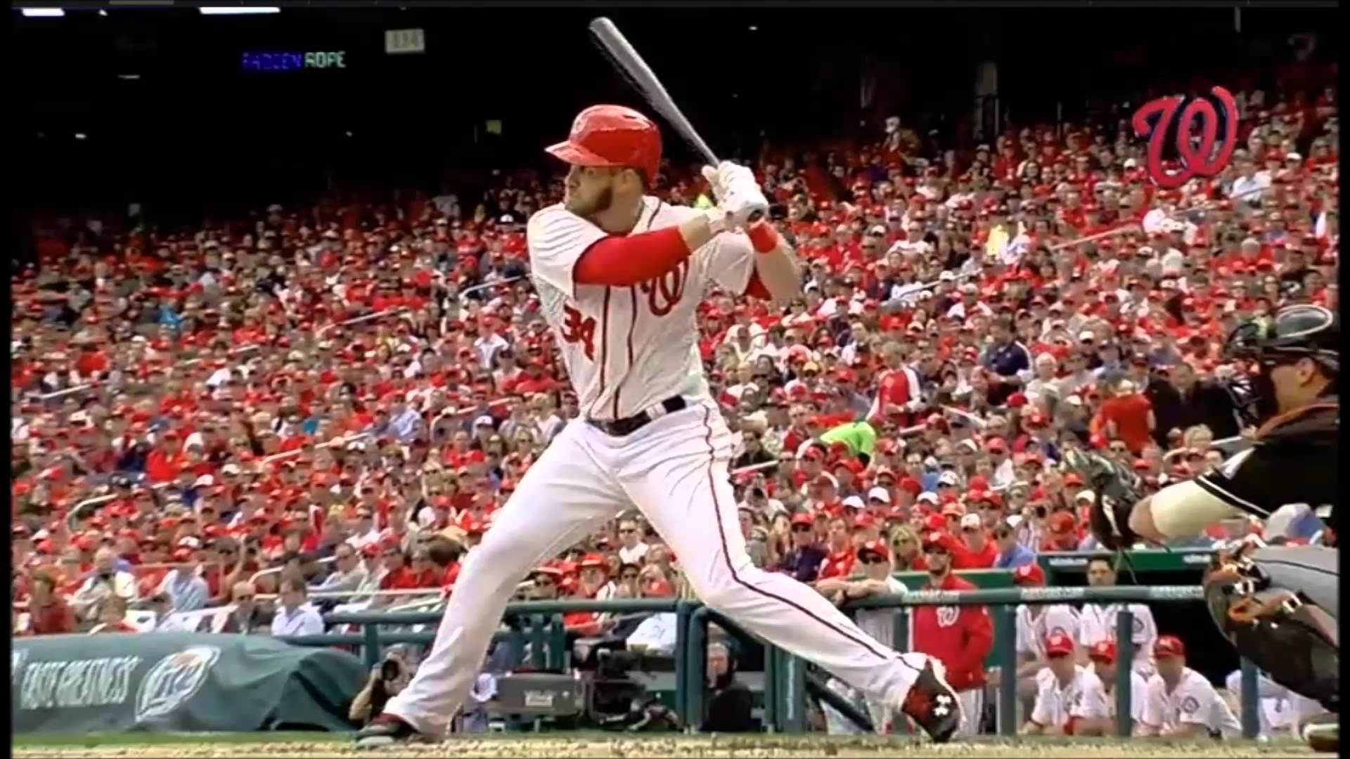 1920x1080 Opening Day Bryce Harper 2 Homerun, Desktop