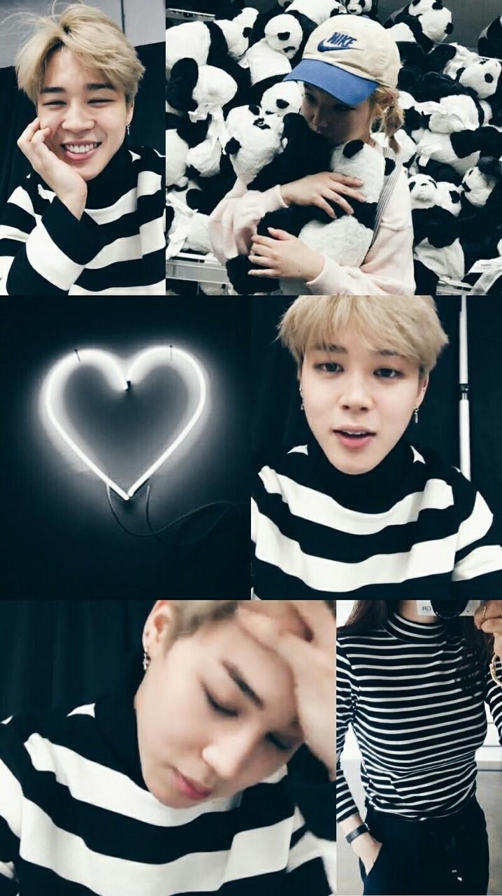 720x1280 BTS Park Jimin Black and White Aesthetic Wallpaper, Phone