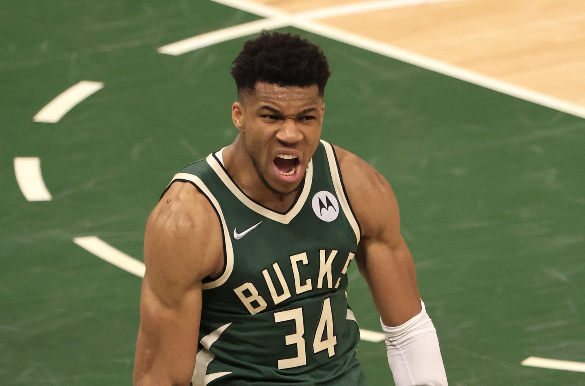 2000x1330 Giannis Antetokounmpo is carrying the Milwaukee Bucks in NBA Finals, Desktop