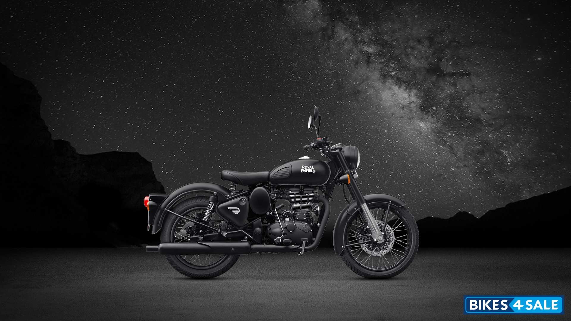 1920x1080 Royal Enfield Classic Stealth Black price, specs, mileage, colours, Desktop