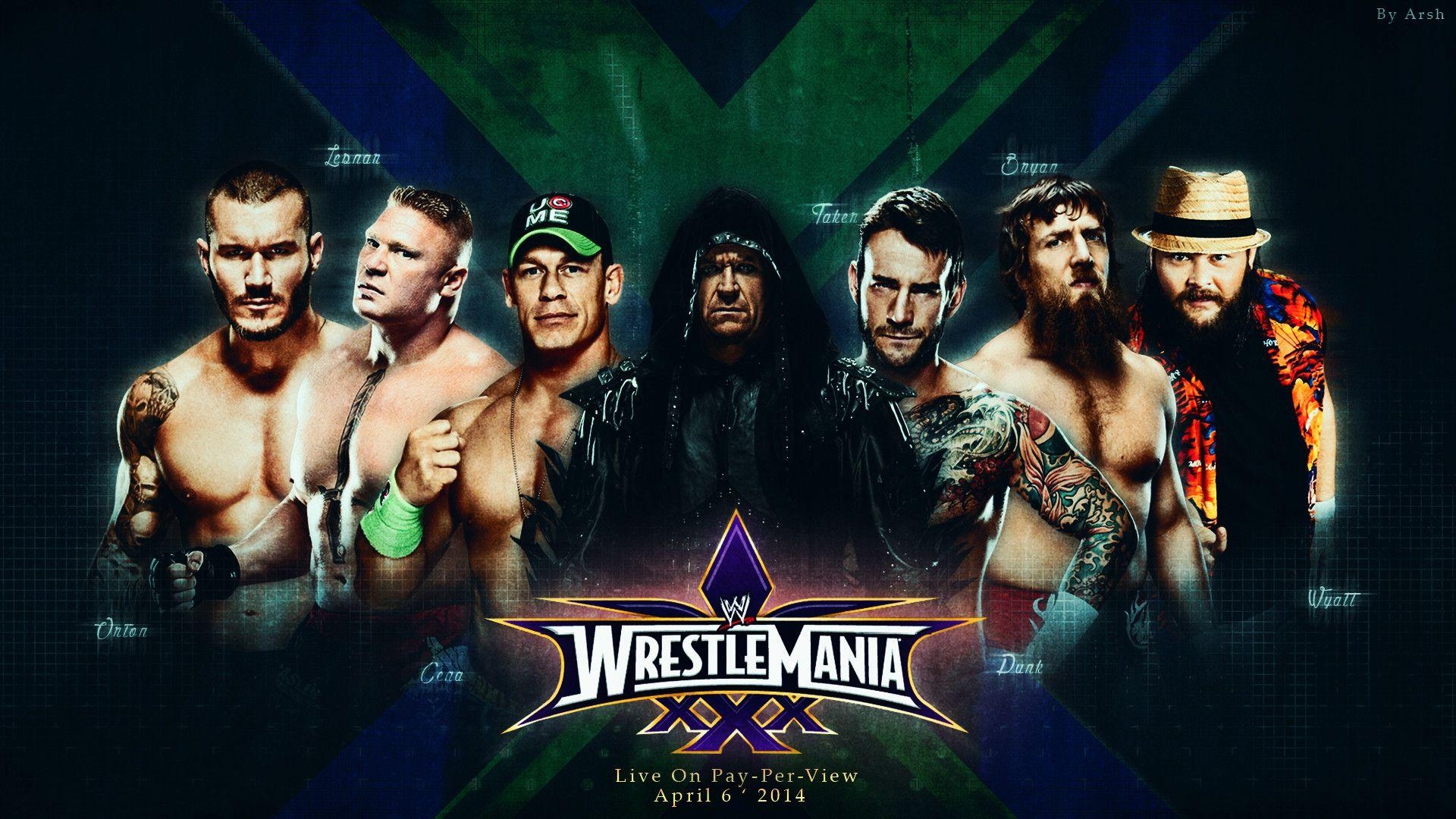 1920x1080 Wrestlemania Wallpaper, Desktop