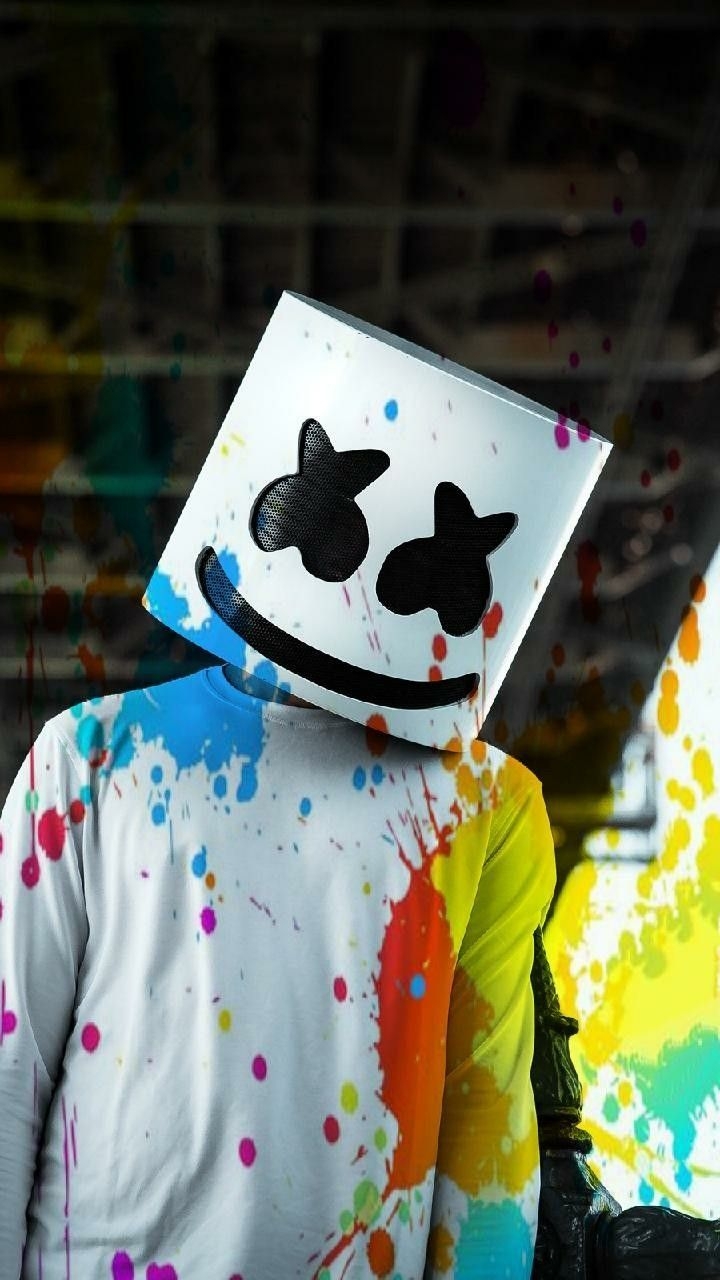 720x1280 Marshmello HD iPhone Wallpaper Free Marshmello HD iPhone Background, Phone