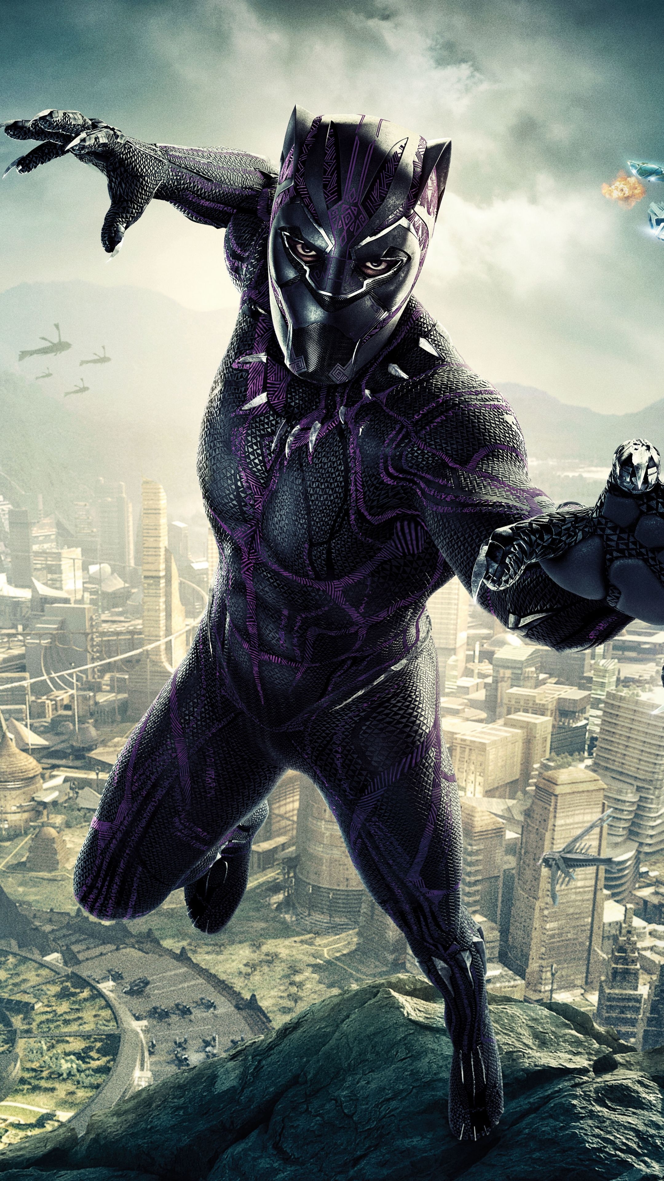 2160x3840 Black Panther Wallpaper, HD Black Panther Background on WallpaperBat, Phone