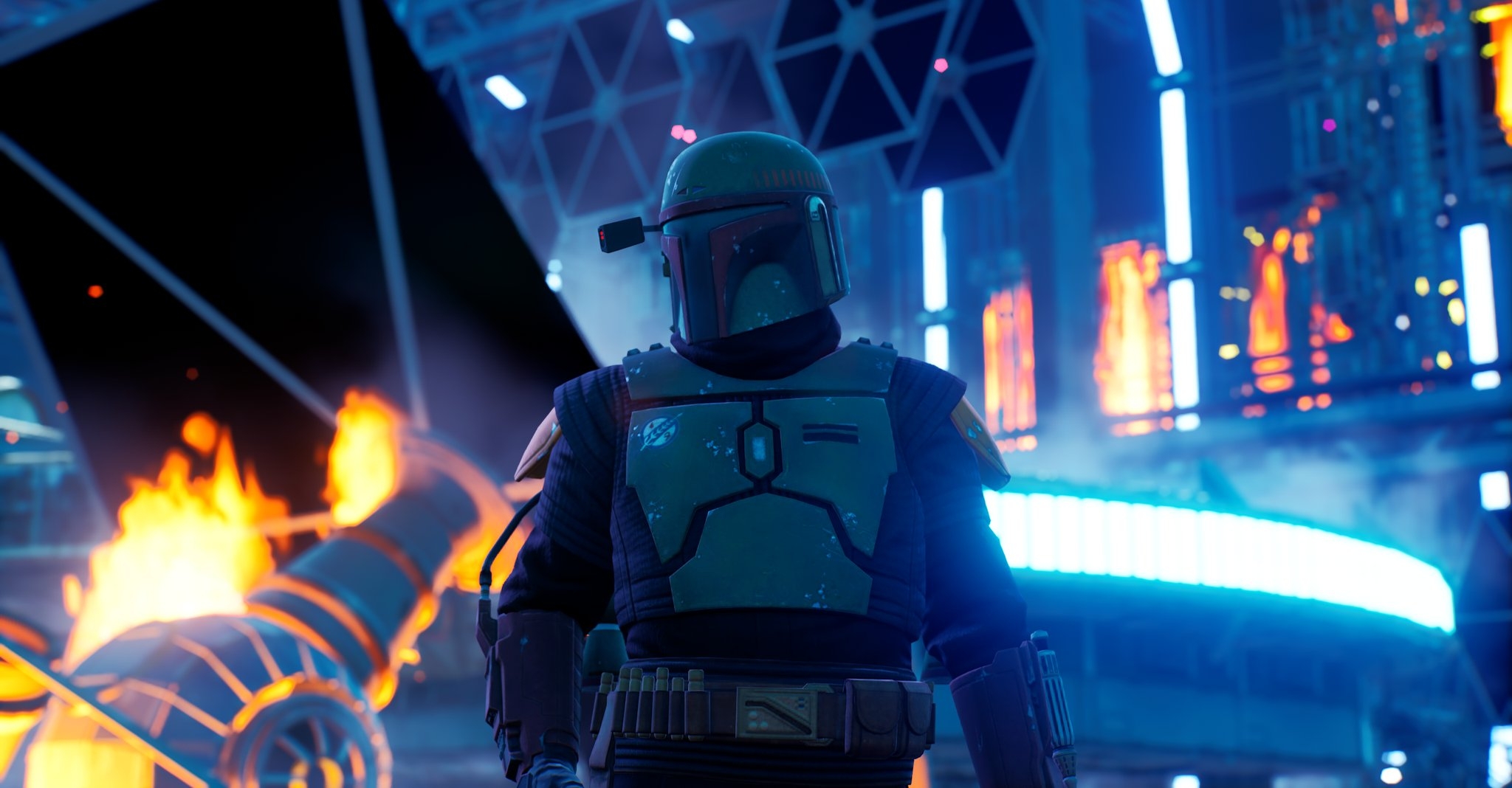 2050x1070 Boba Fett Fortnite wallpaper, Desktop