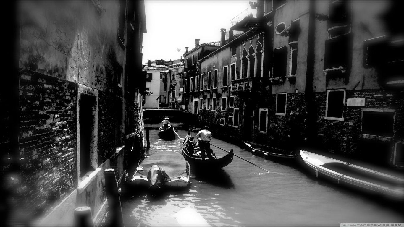 1370x770 Streets of Venice HD desktop wallpaper, Widescreen, High, Desktop
