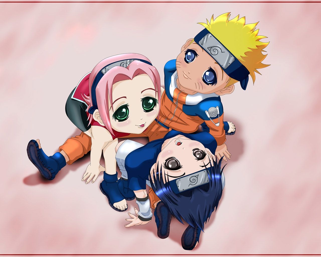 1280x1030 Naruto Sasuke Sakura Wallpaper, Desktop