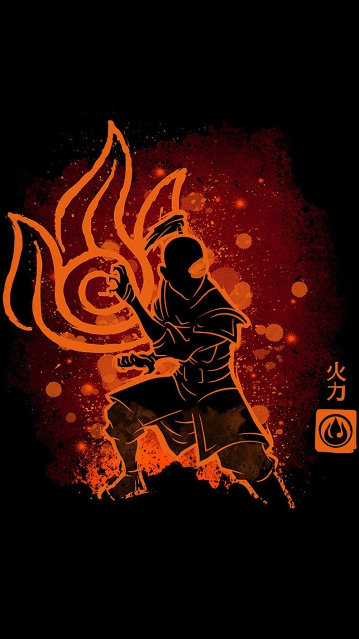 1160x2050 Zuko Avatar Wallpaper, Phone