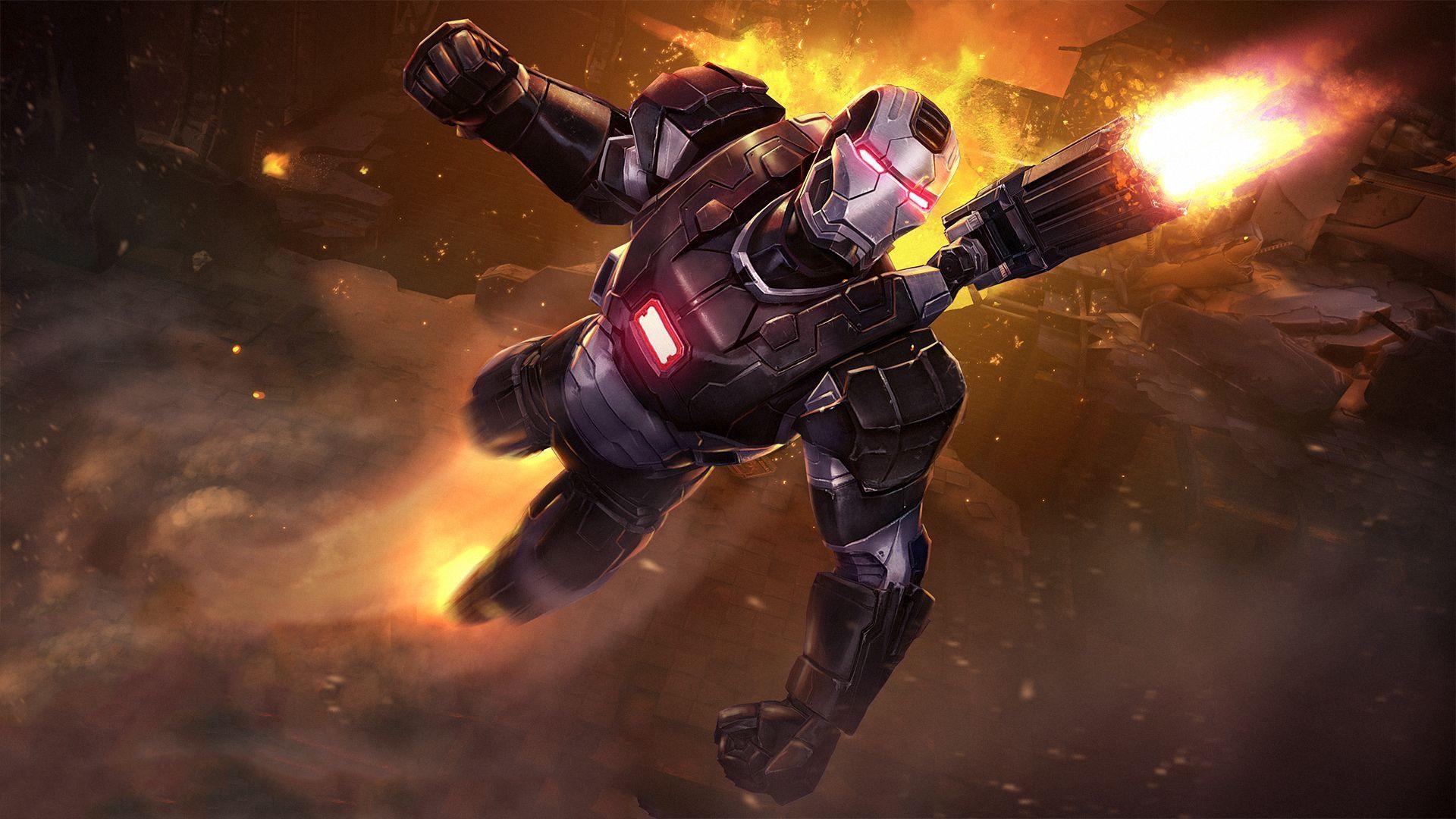 1920x1080 War Machine Marvel Contest Of Champions, HD Games, 4k Wallpaper, Desktop