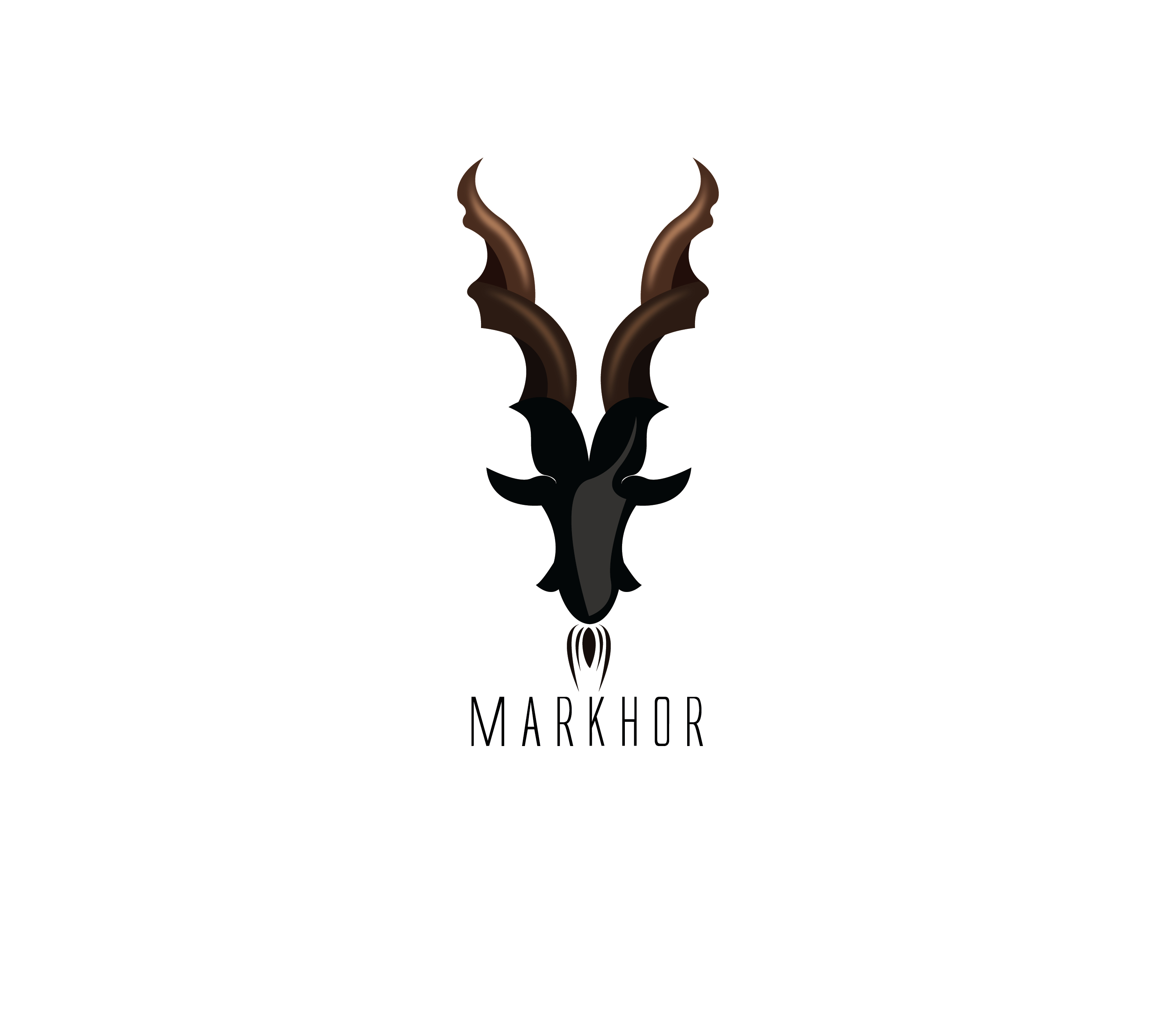 3000x2590 MARKHOR (minimal logo design). Minimal logo design, Markhor, Logo design, Desktop