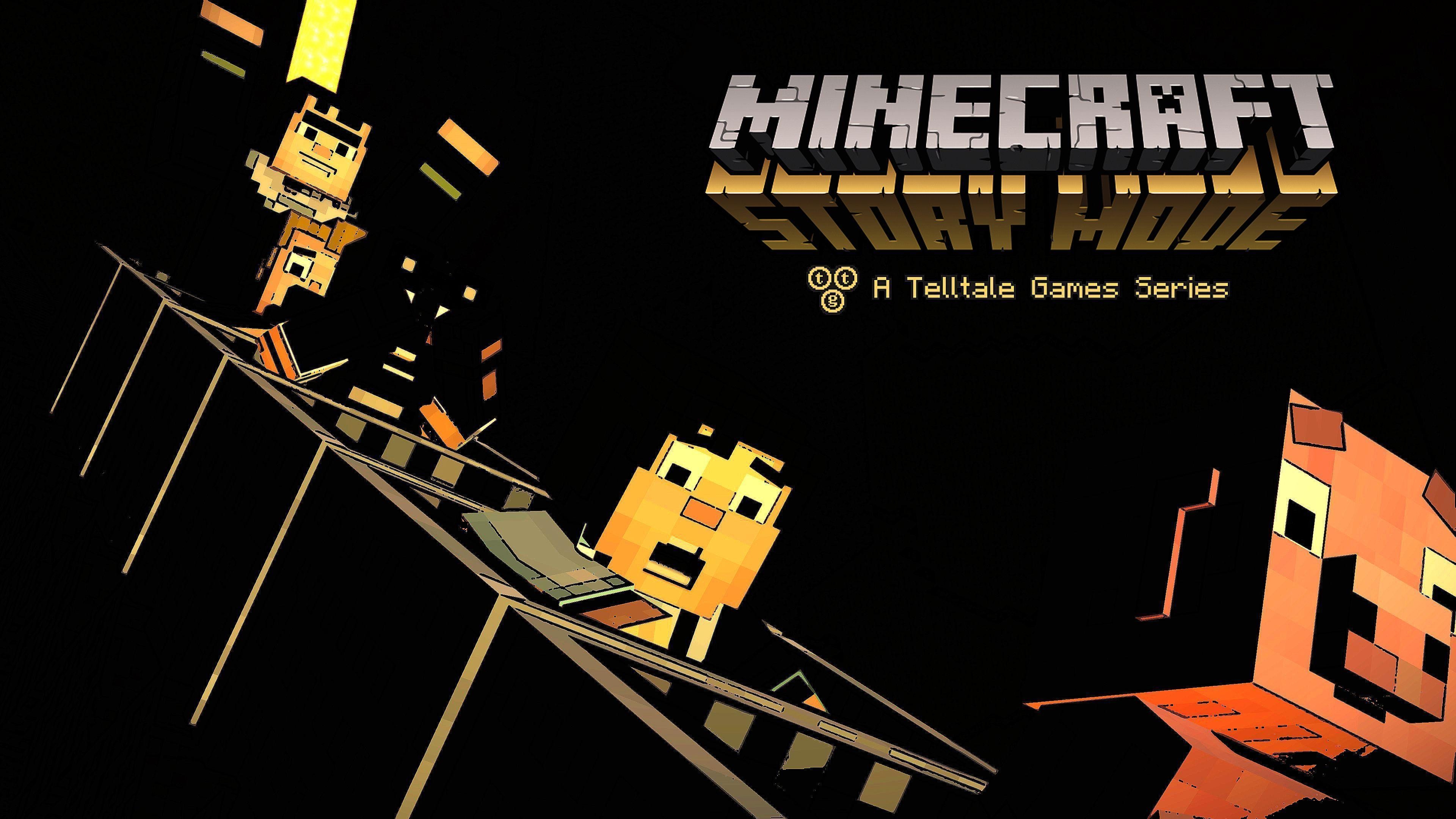 3840x2160 Minecraft Story Mode Wallpaper 4k, Desktop