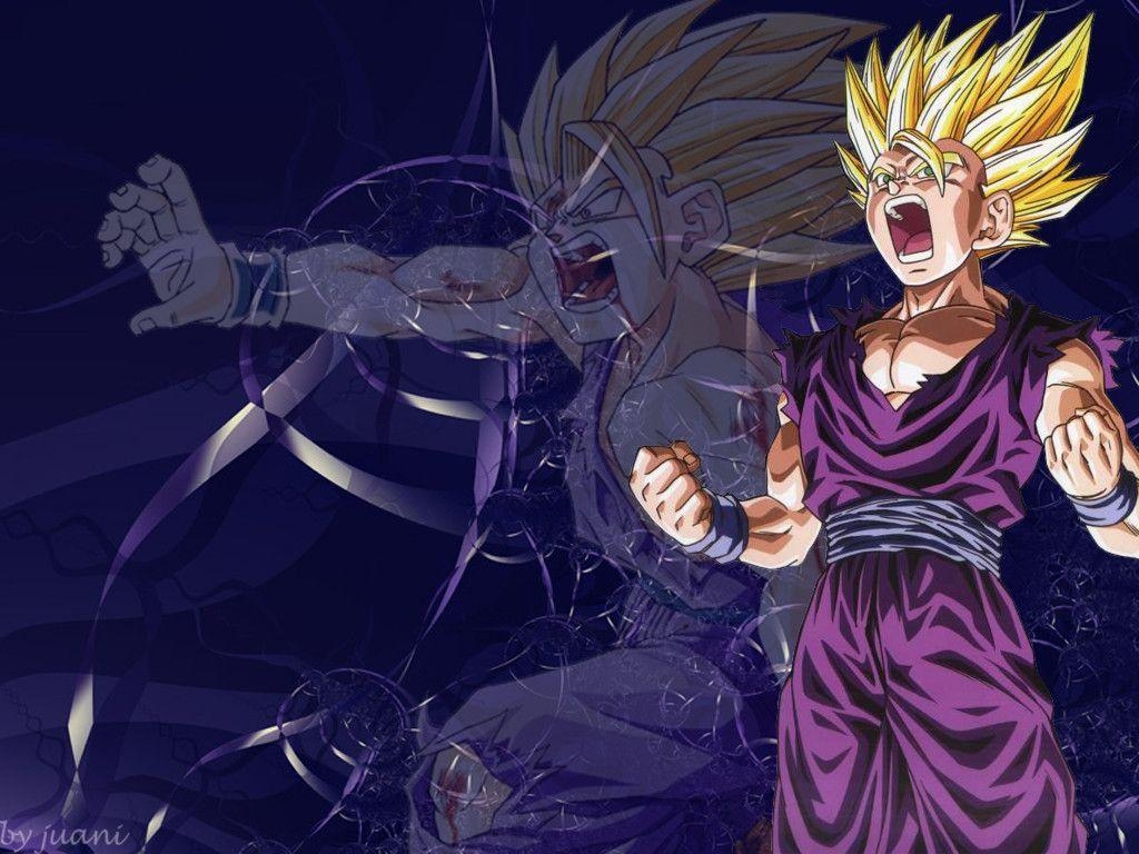 1030x770 Dragonball. Gohan Ssj2 Transformation Anime Wallpaper Zone, Desktop