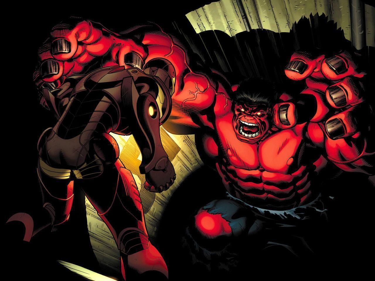 1280x960 RED HULK, Desktop and mobile wallpaper, Desktop