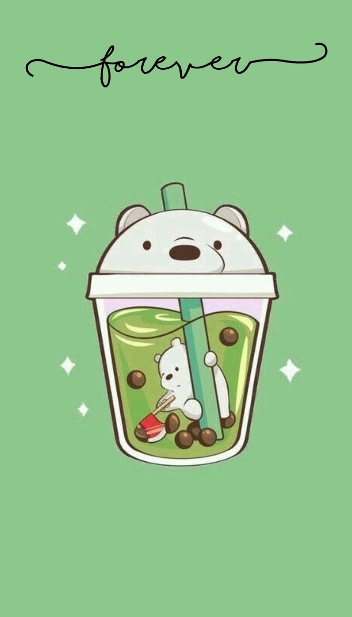 720x1270 We Bare Bears Boba Wallpaper, Phone