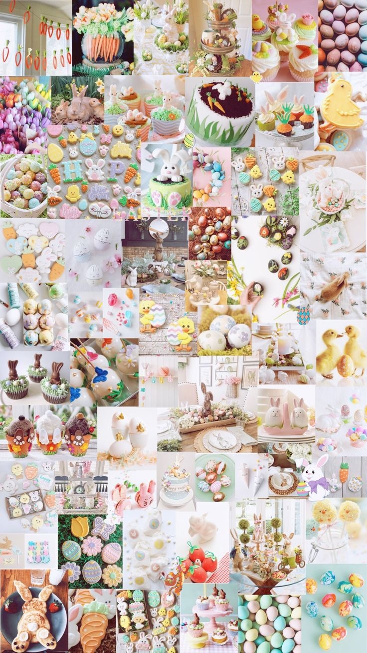 740x1310 Easter collage. Easter wallpaper, Easter background, Easter collage, Phone