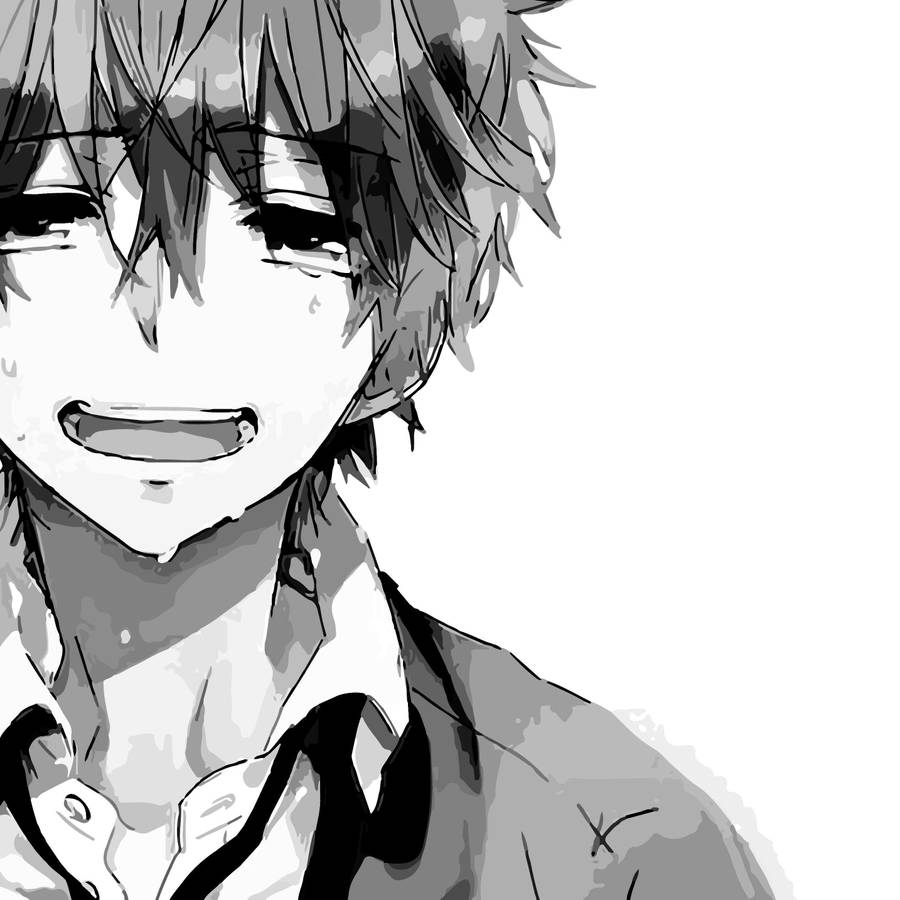 900x900 Download free Teary Anime Boy Sad, Phone