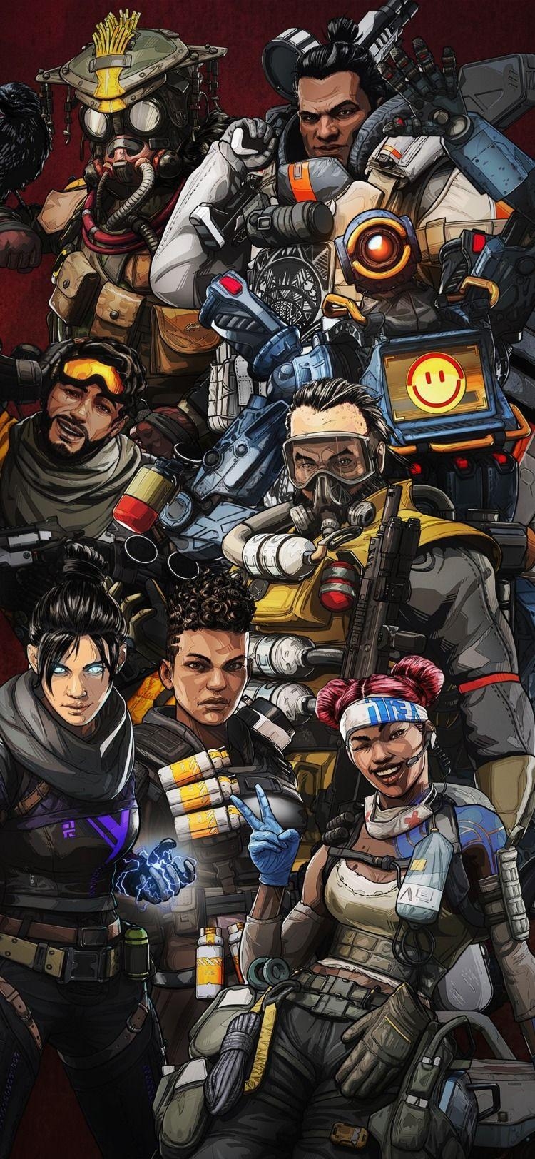 750x1630 Apex Legends Mobile Wallpaper #Apex_Legends #Legends, Phone