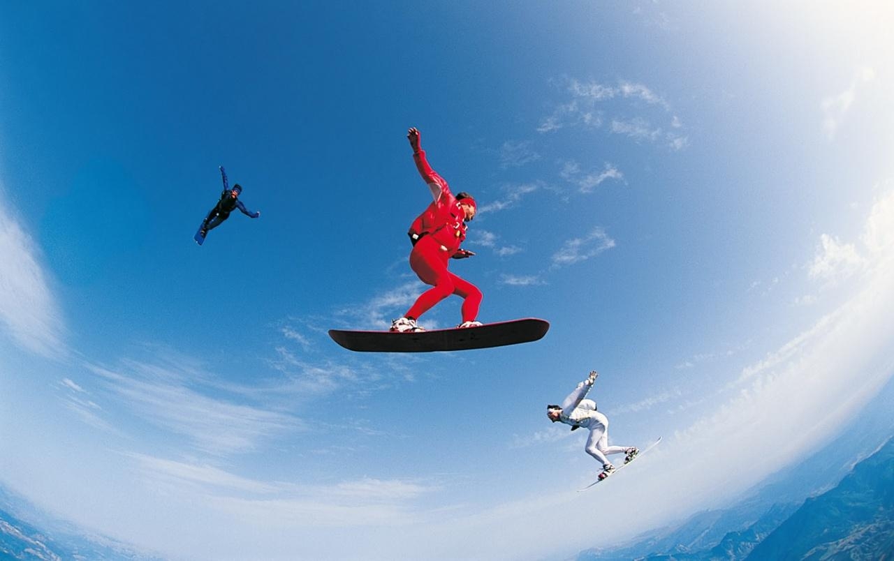 1280x810 Sky surfing wallpaper. Sky surfing, Desktop