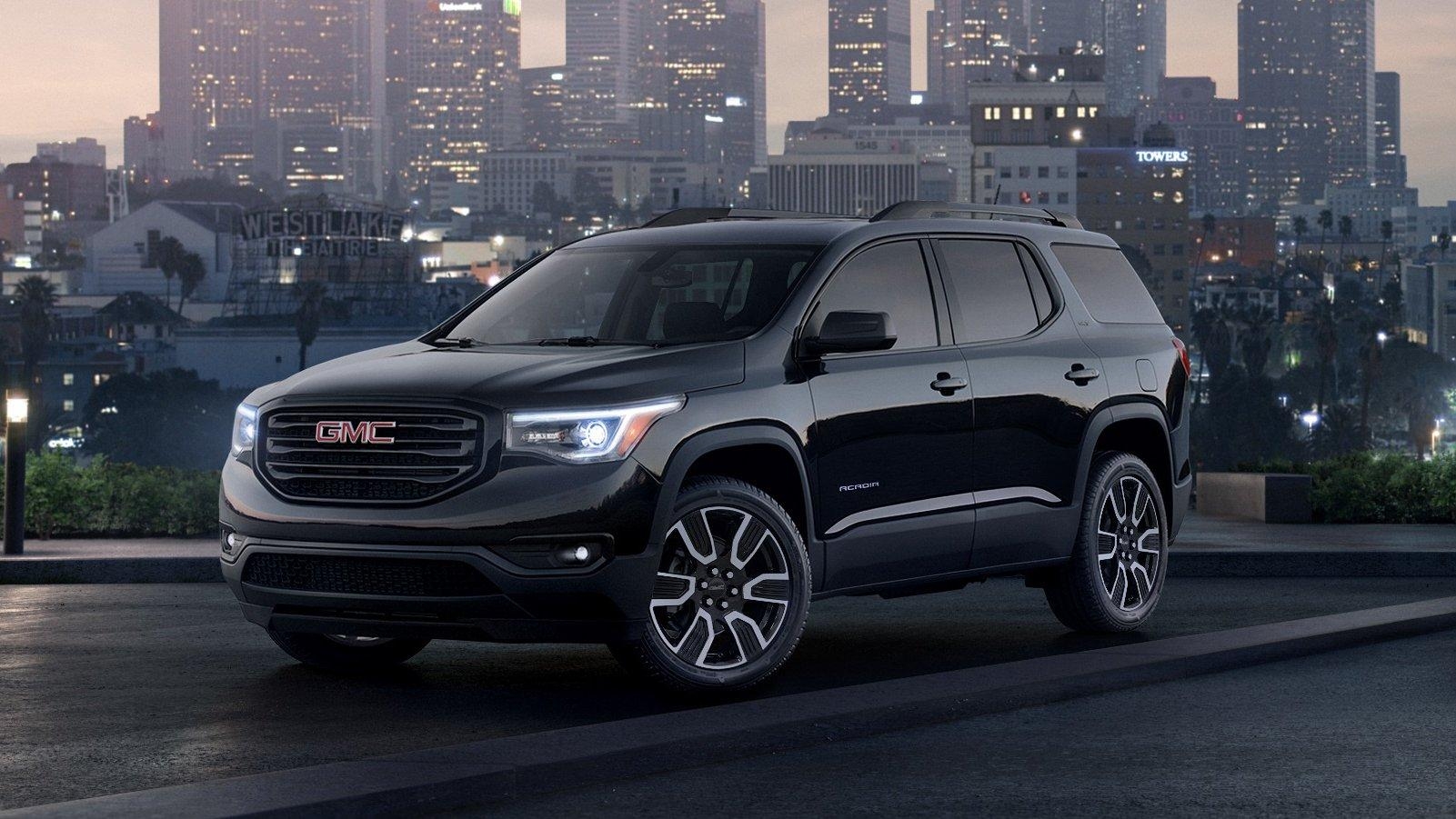 1610x910 GMC Acadia Black Edition Picture, Photo, Wallpaper, Desktop