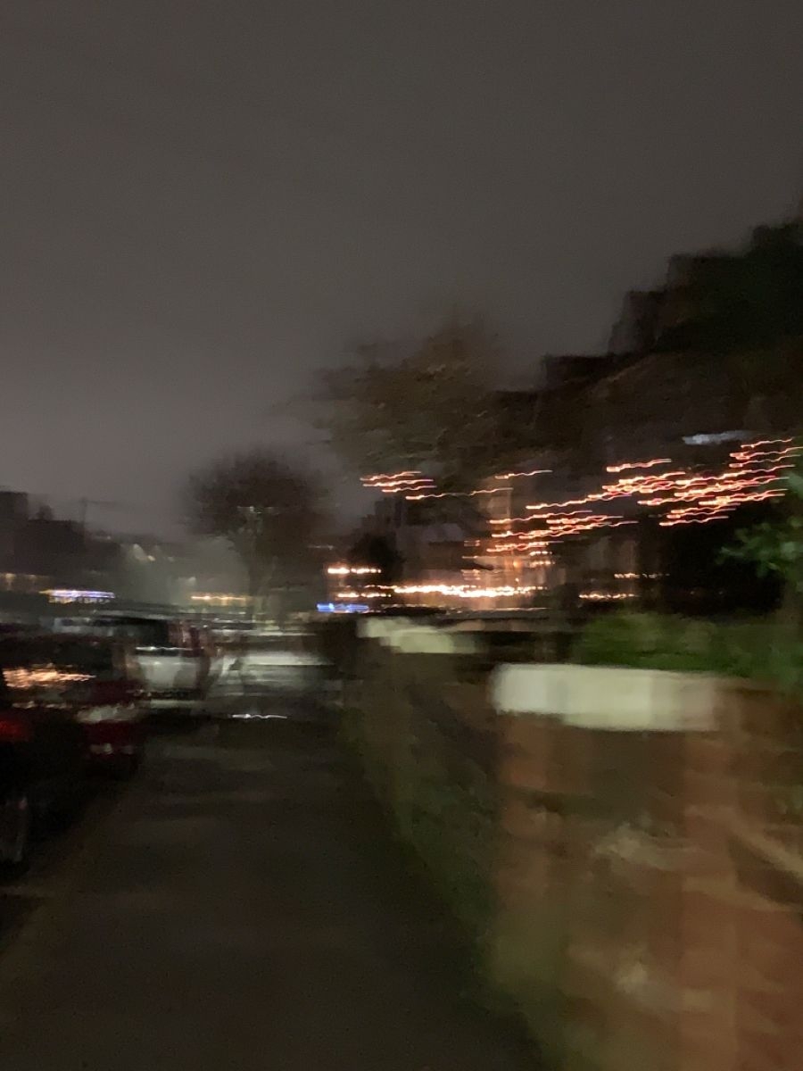 900x1200 Night walk. Blurry lights, Blurry picture, Night aesthetic, Phone