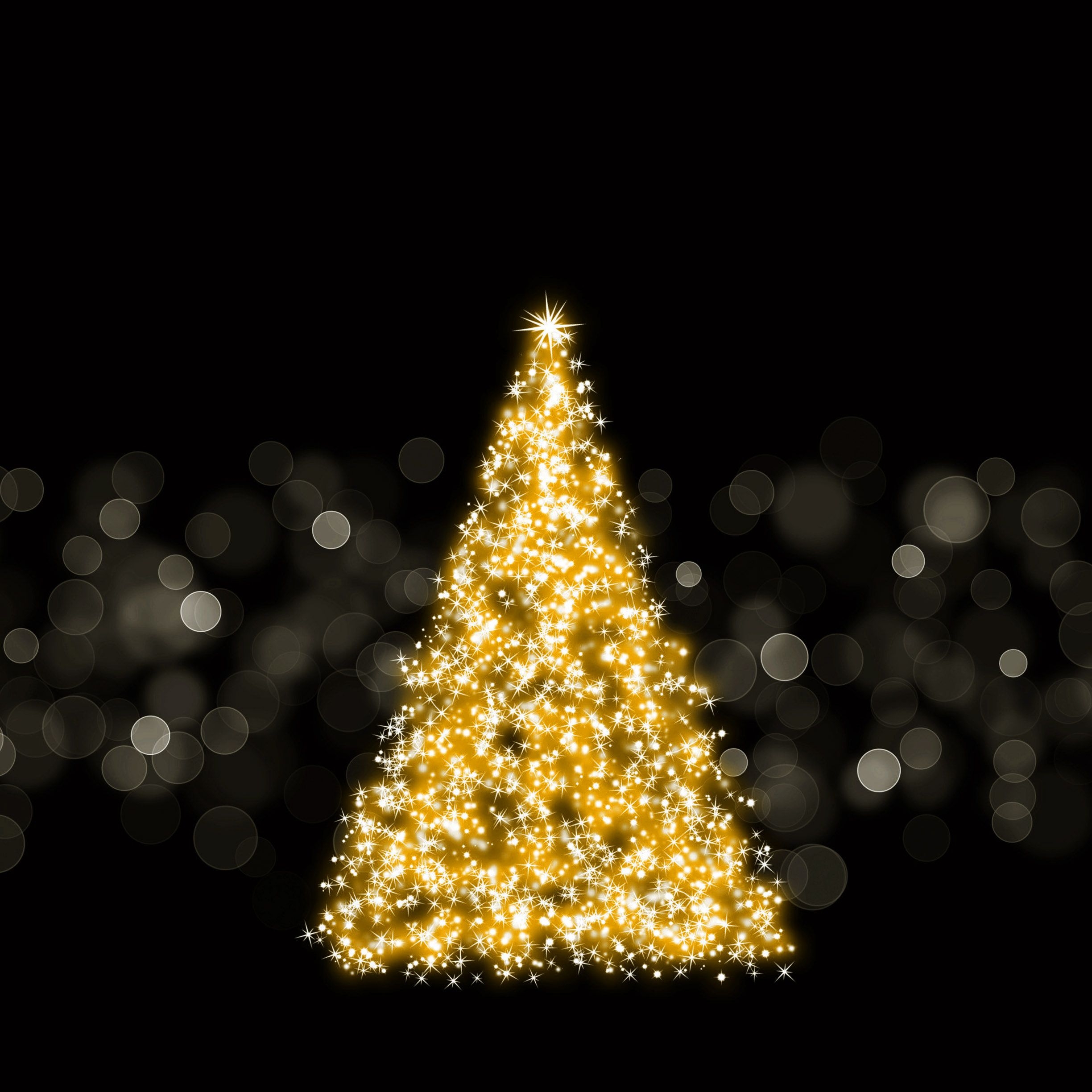 2450x2450 Christmas iPad Wallpaper, Phone