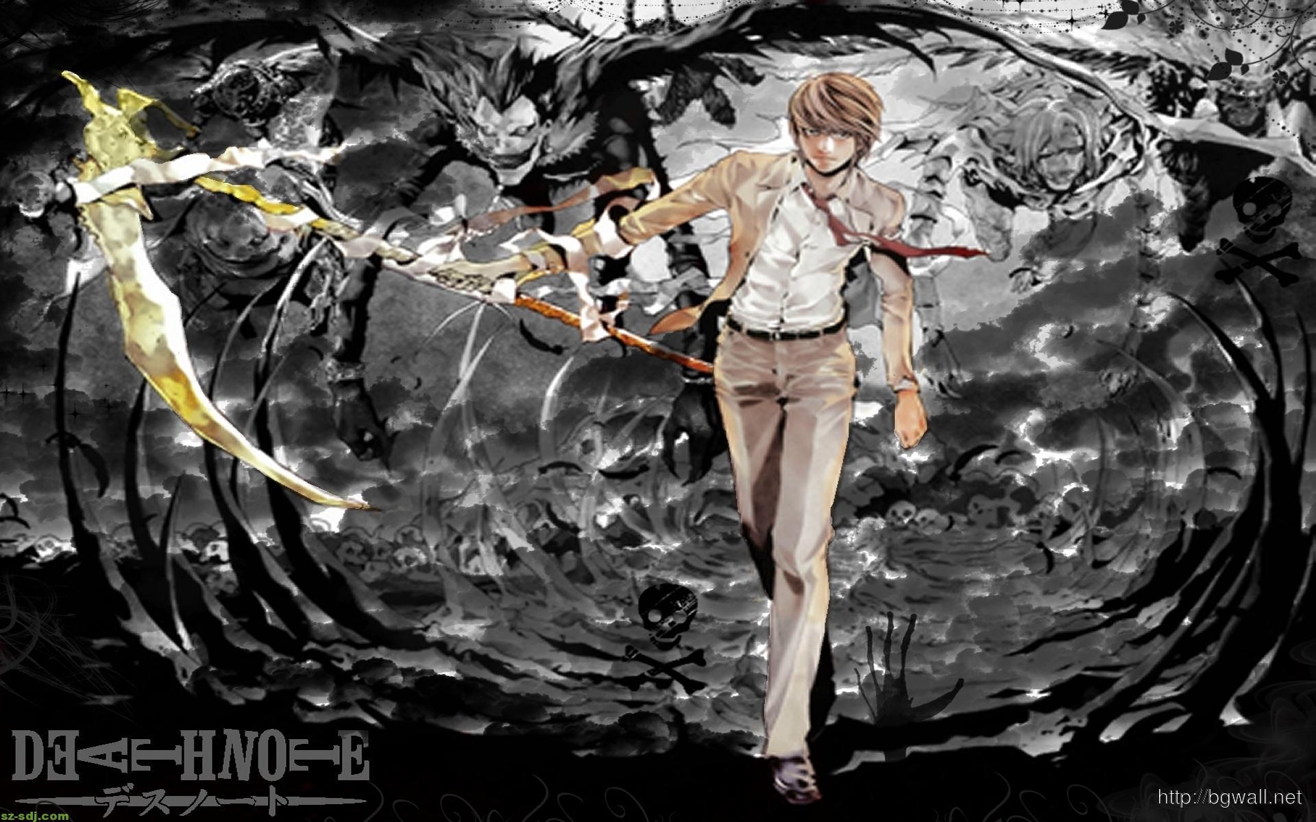 1920x1200 Death Note Wallpaper Manga Art HD, Desktop