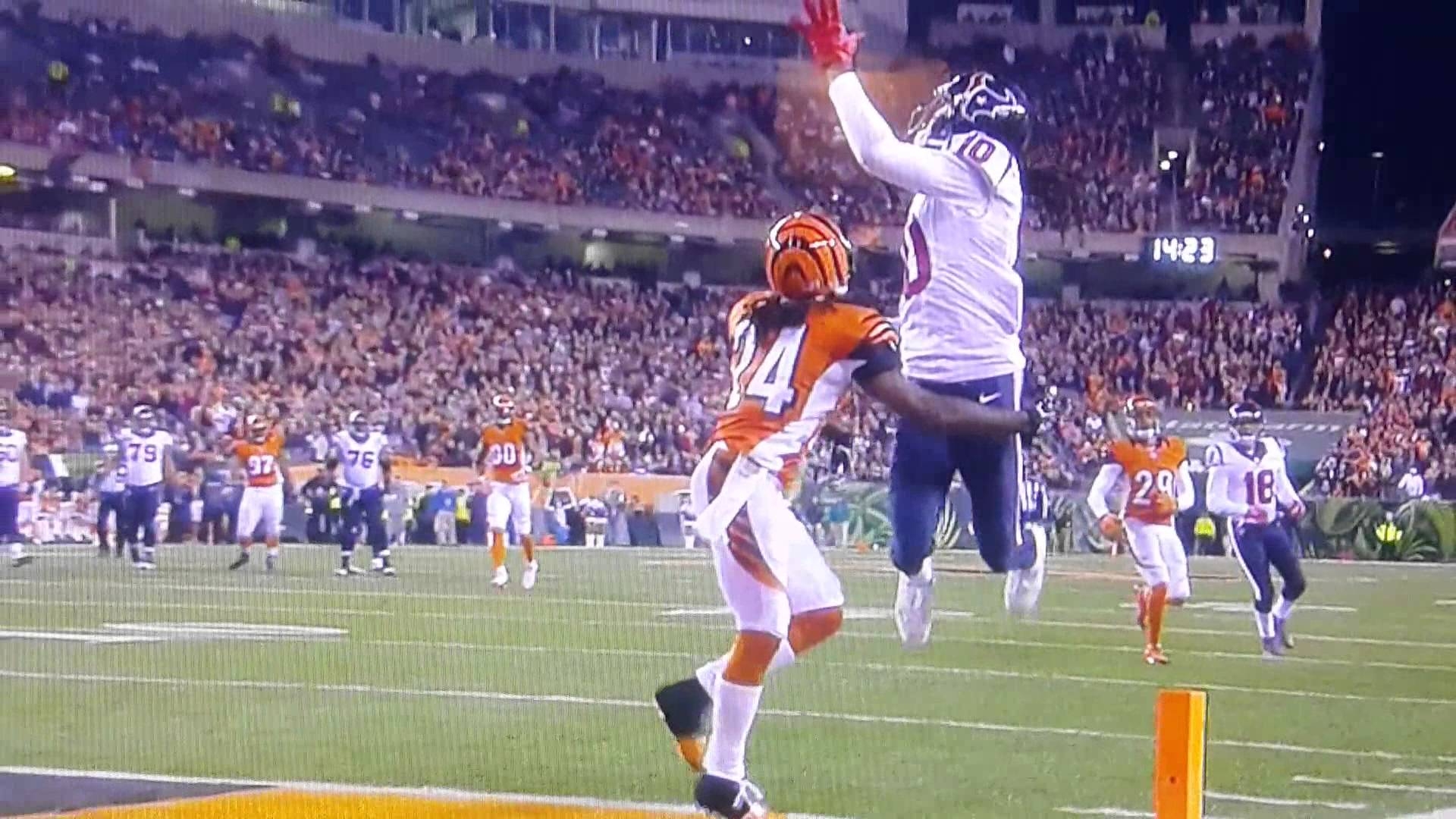 1920x1080 Deandre Hopkins 1 handed catch TD vs Bengals, Desktop