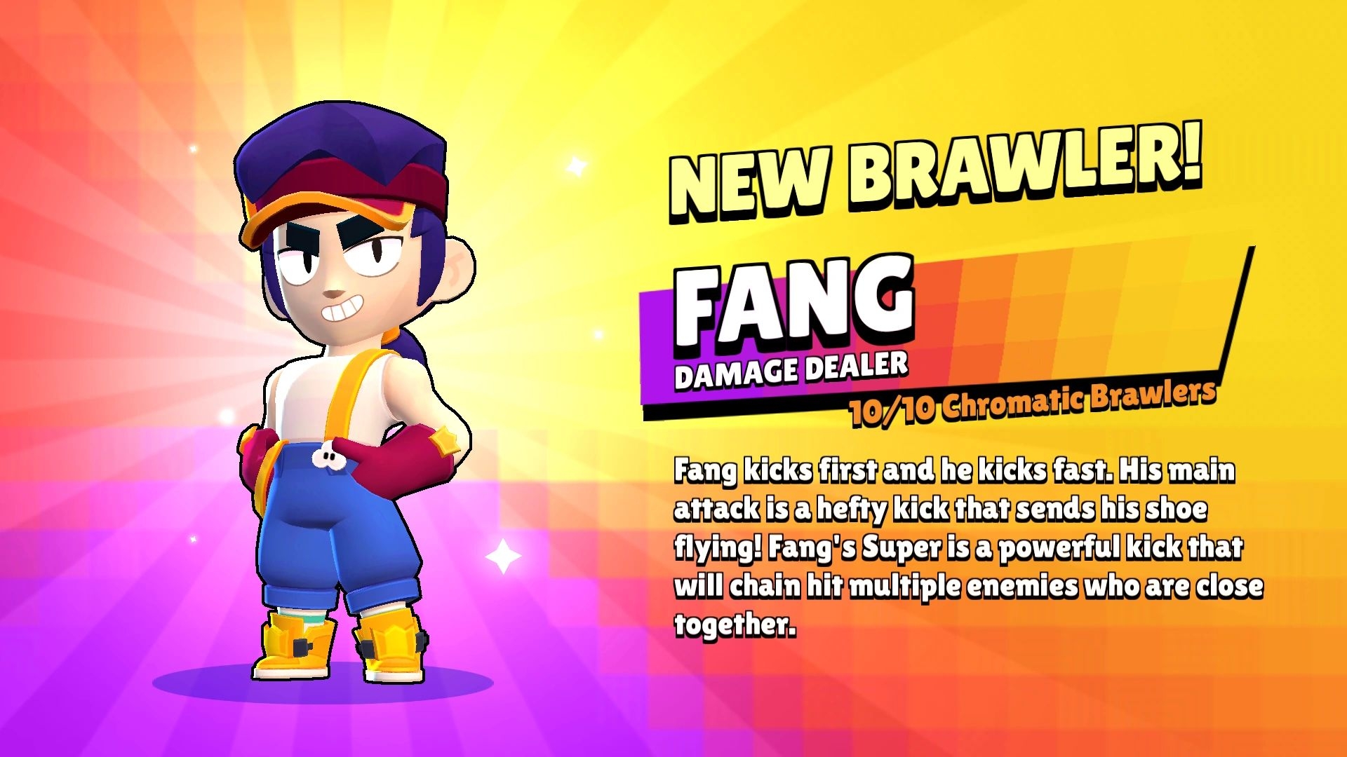 1920x1080 Brawl Stars Fang, Desktop