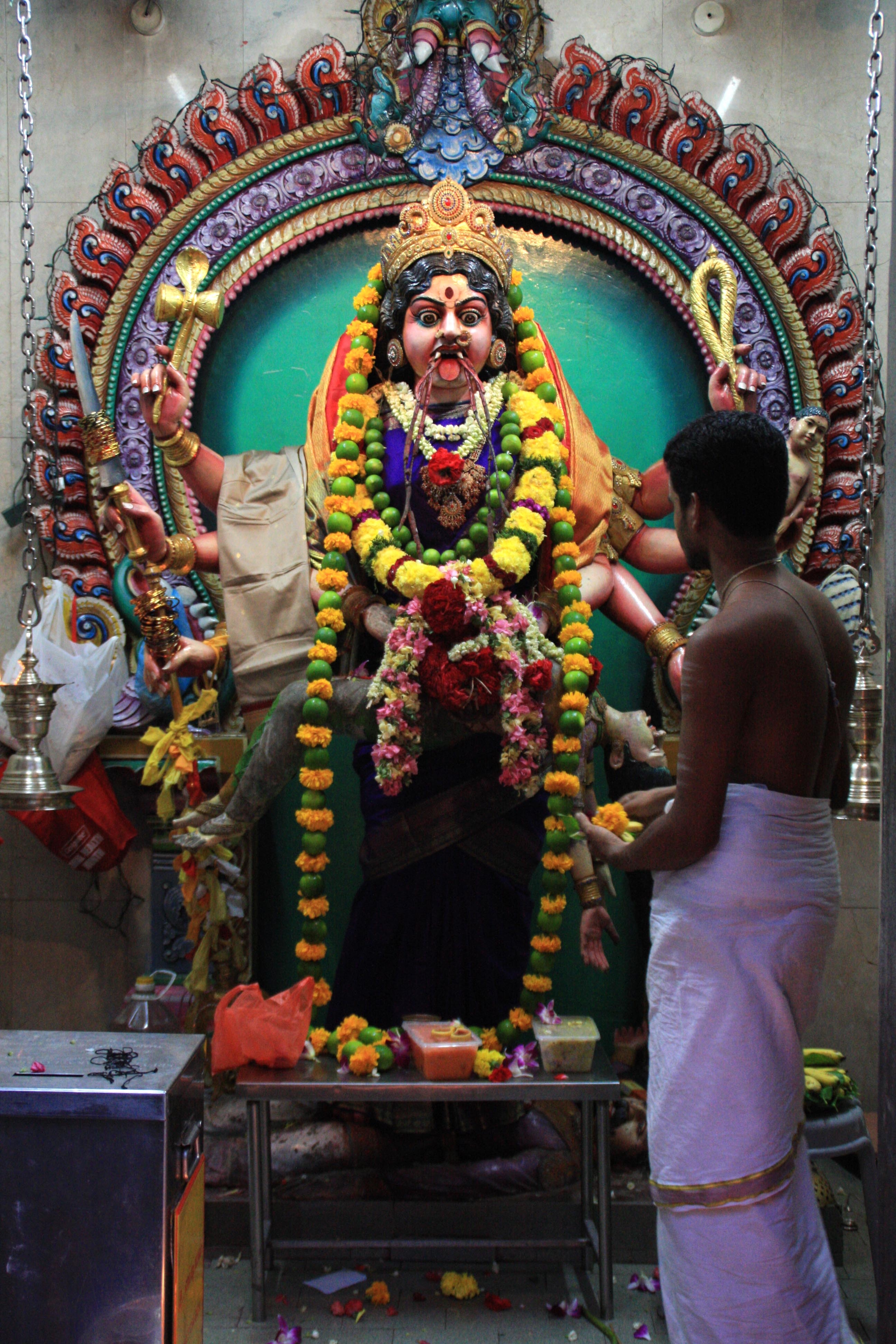 2600x3890 S Kali, Sri Veeramakaliamman Temple, Phone