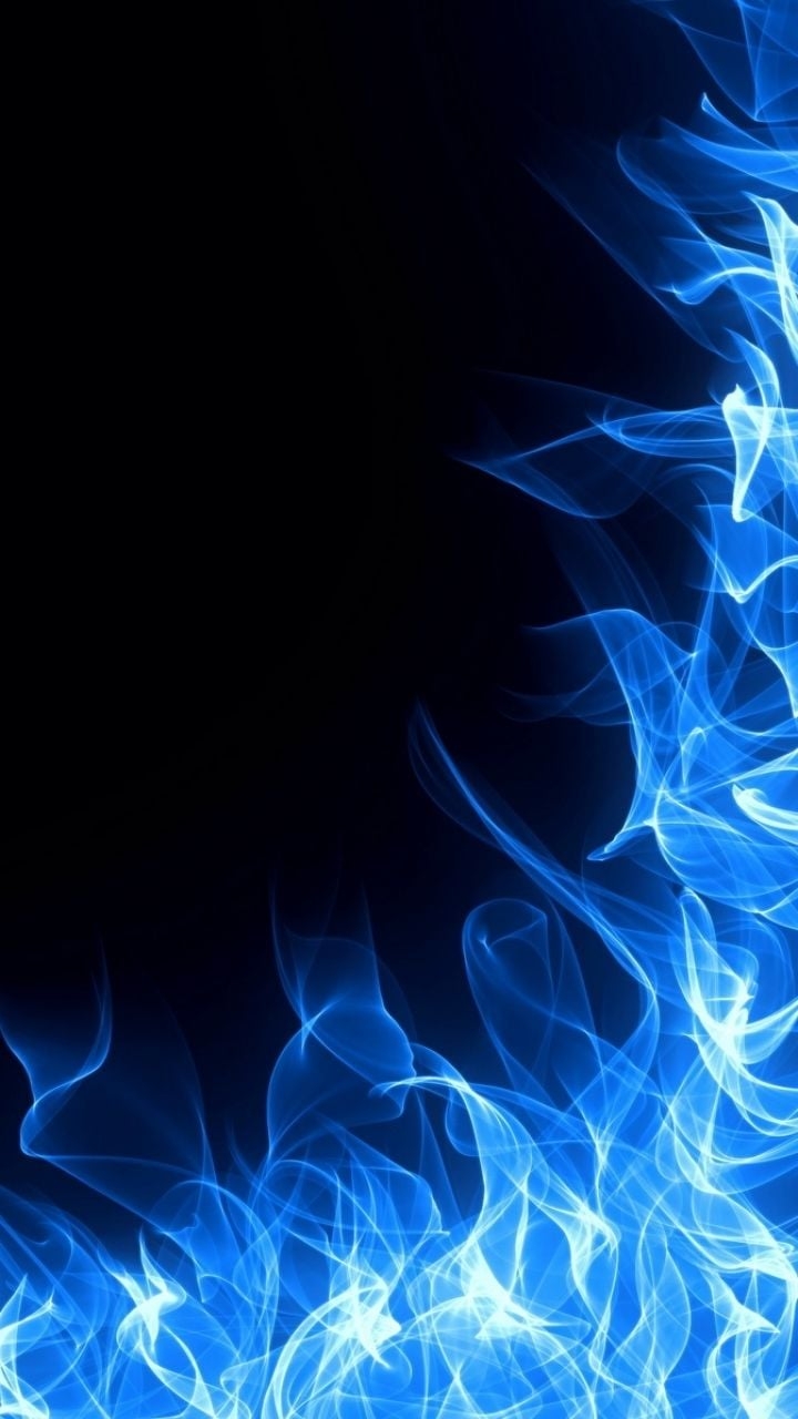 720x1280 Blue Fire iPhone X Wallpaper Live Wallpaper HD, Phone