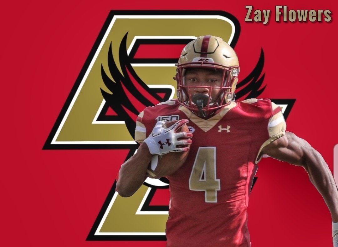 1080x790 NCAAF Nation - ⚪ WR Spotlight ⚪ Zay Flowers College • Flowers showed a ton of potential last season as a Freshman. He rushed for 195 yards 1 TD, Desktop