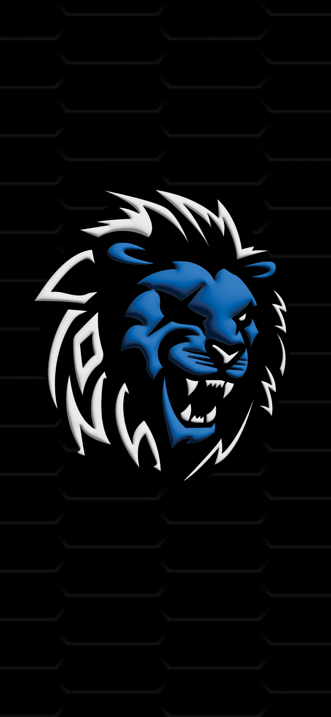 1130x2440 Lions 313 mane logo design iphone, Phone