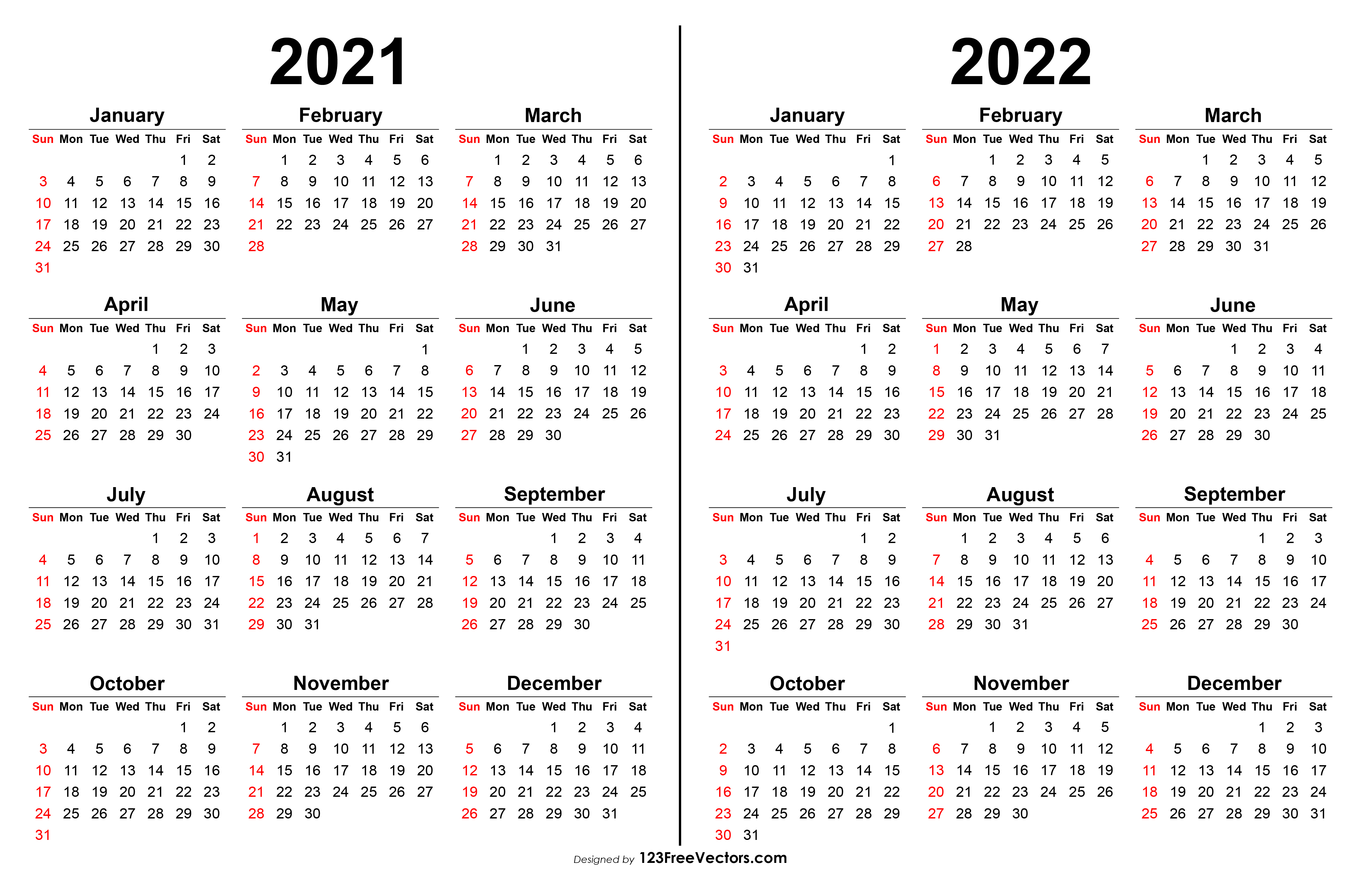 5210x3340 Free 2021 2022 Calendar, Desktop