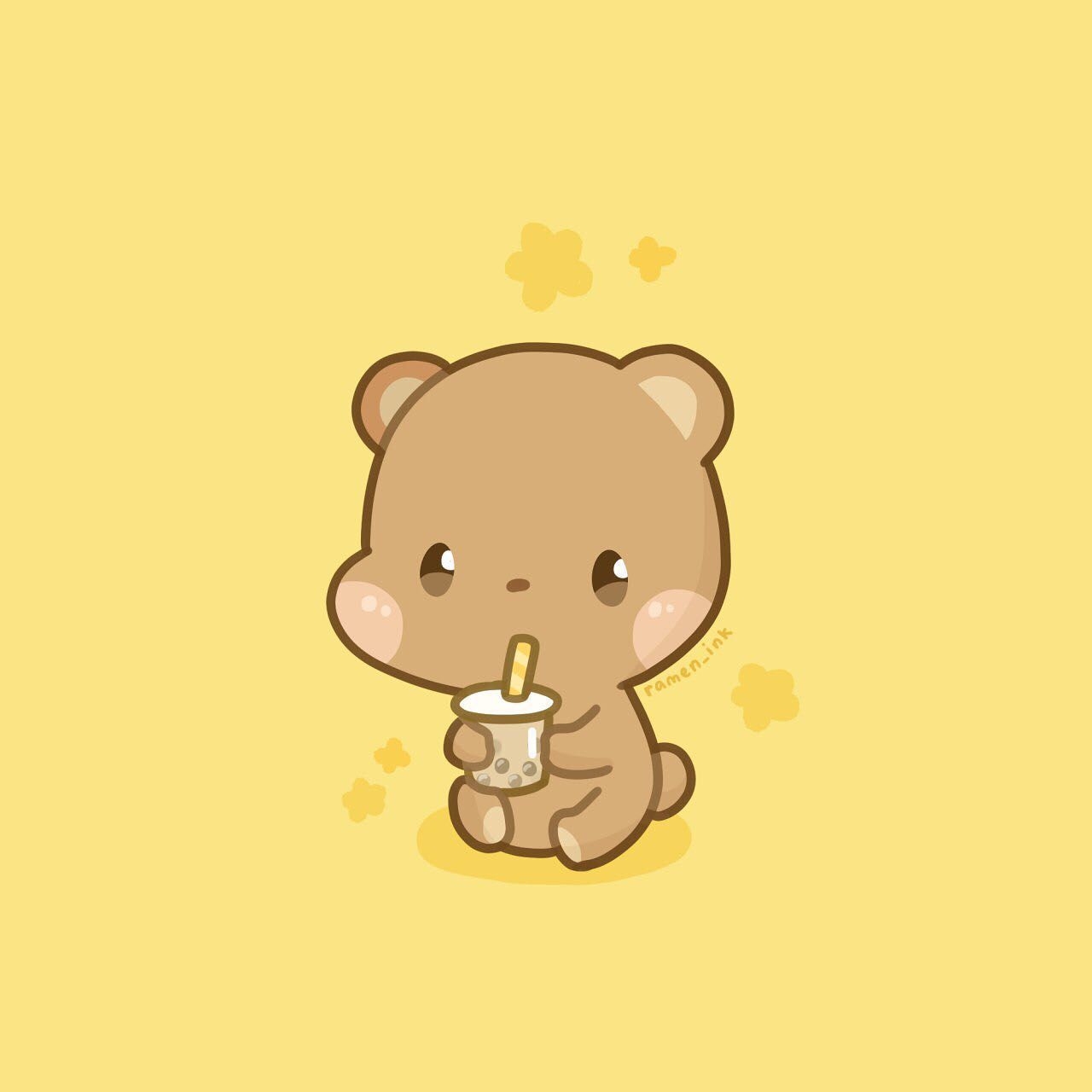 1280x1280 Cute Illustrations, Phone