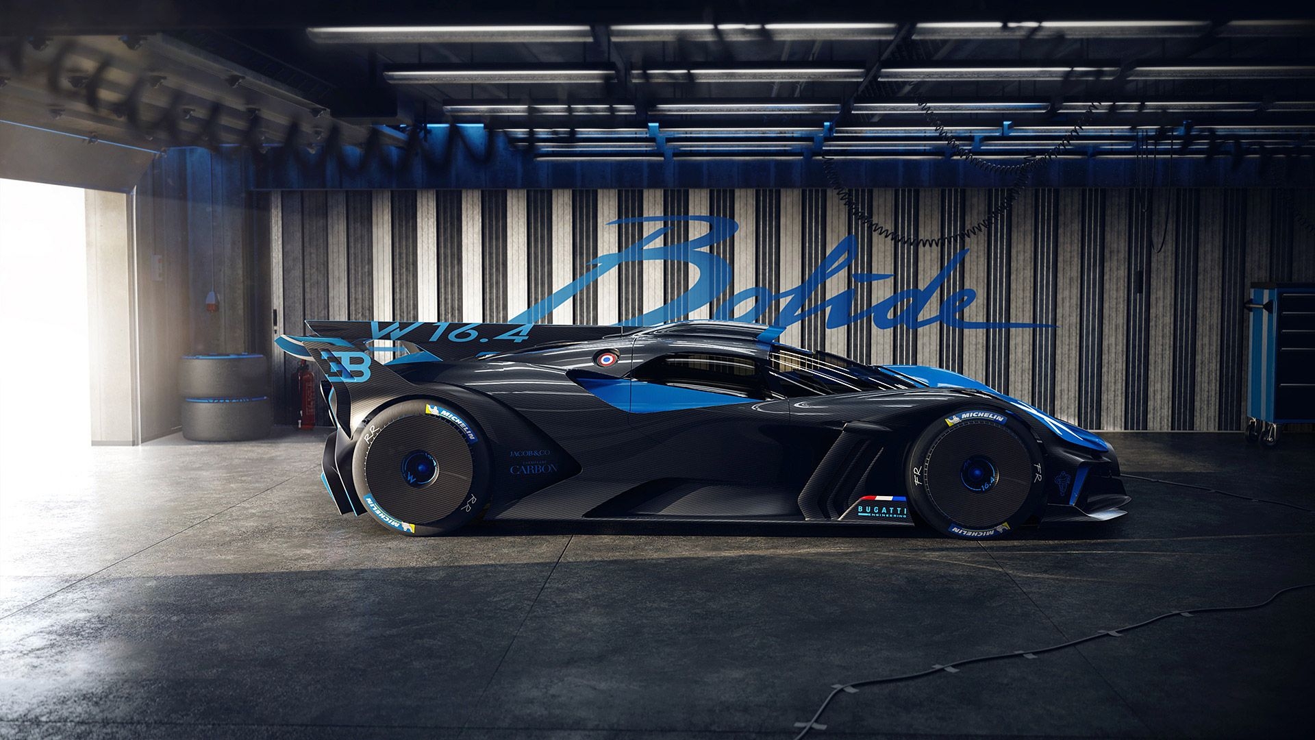 1920x1080 Bugatti Bolide Concept Wallpaper, Specs & Videos, Desktop