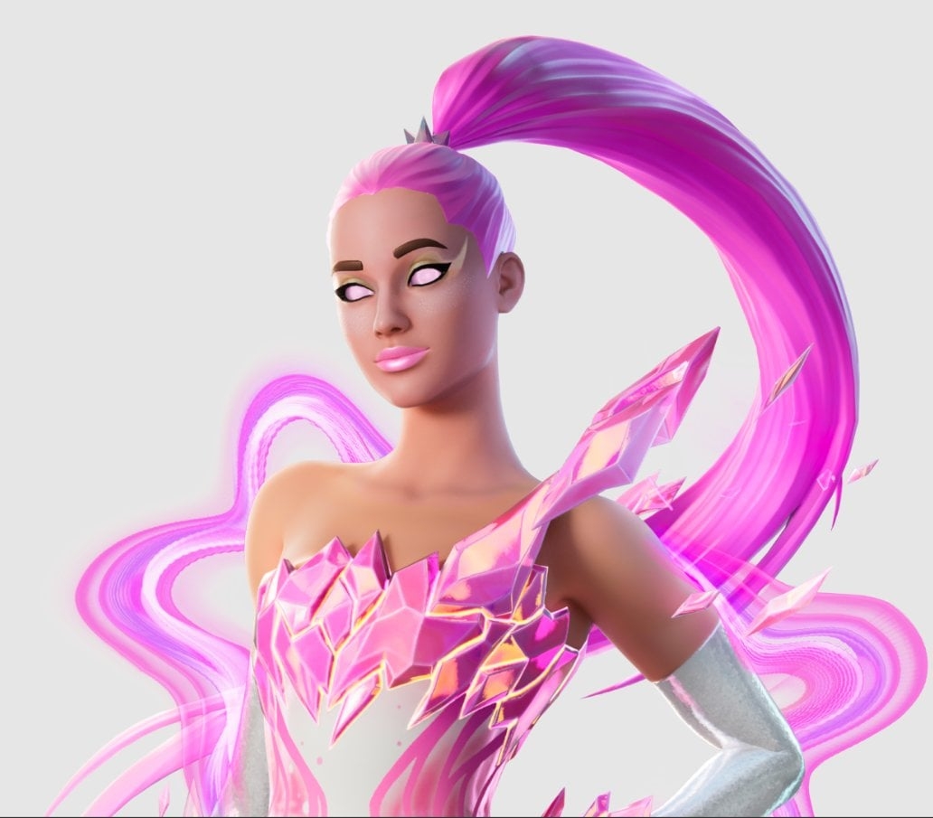 1040x910 Rosy Rift Goddess Ariana Fortnite wallpaper, Desktop