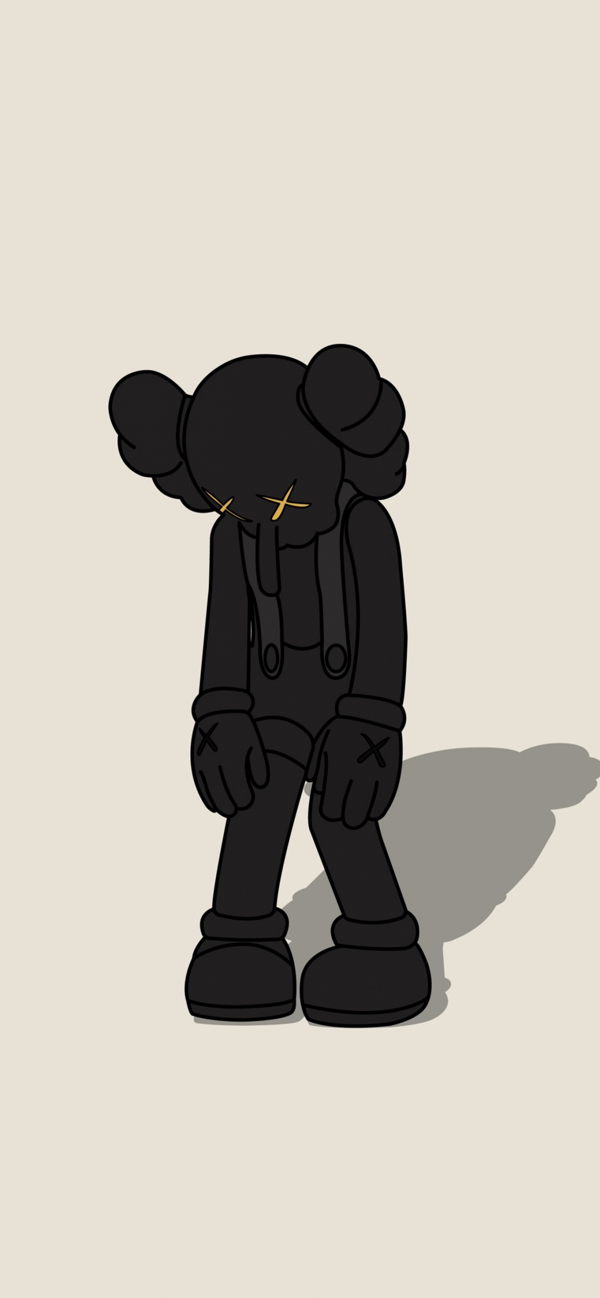 1170x2540 KAWS Small Lie Wallpaper 4K, Kaws alone, Sad, 5K, Phone