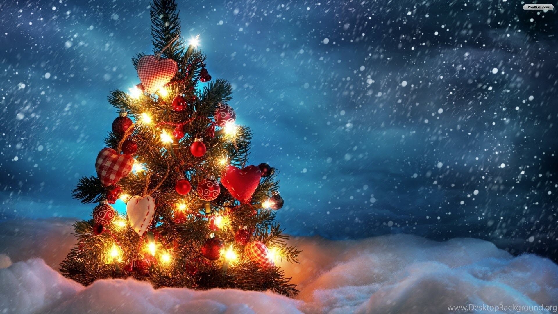 1920x1080 Cute Christmas Tree Wallpaper Free Cute Christmas Tree Background, Desktop