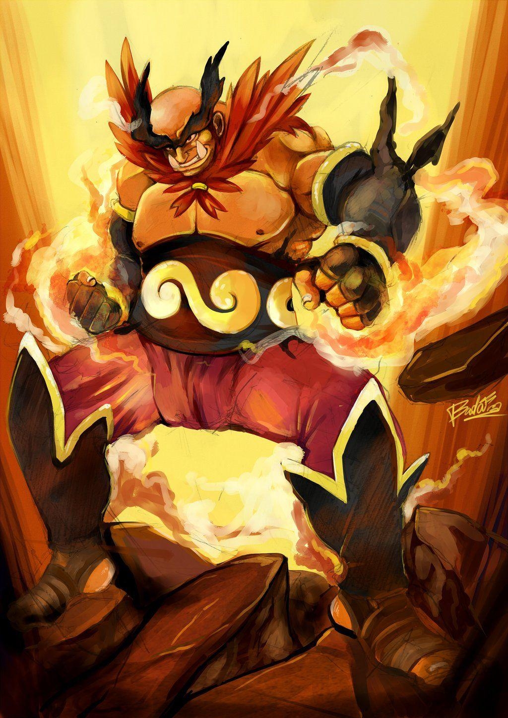 1030x1450 gijinka Emboar, Phone