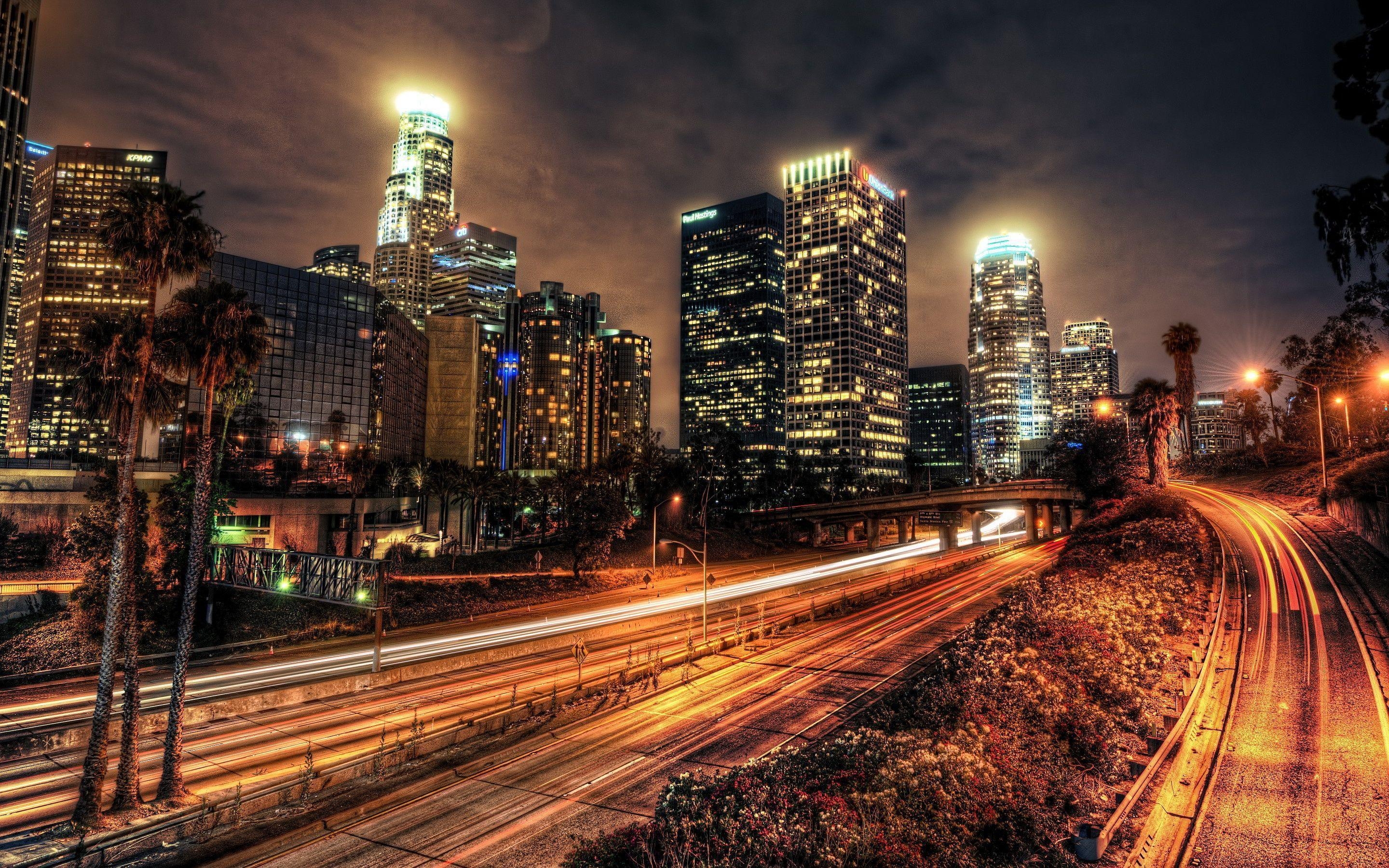 2880x1800 HD Los Angeles Wallpaper, Desktop