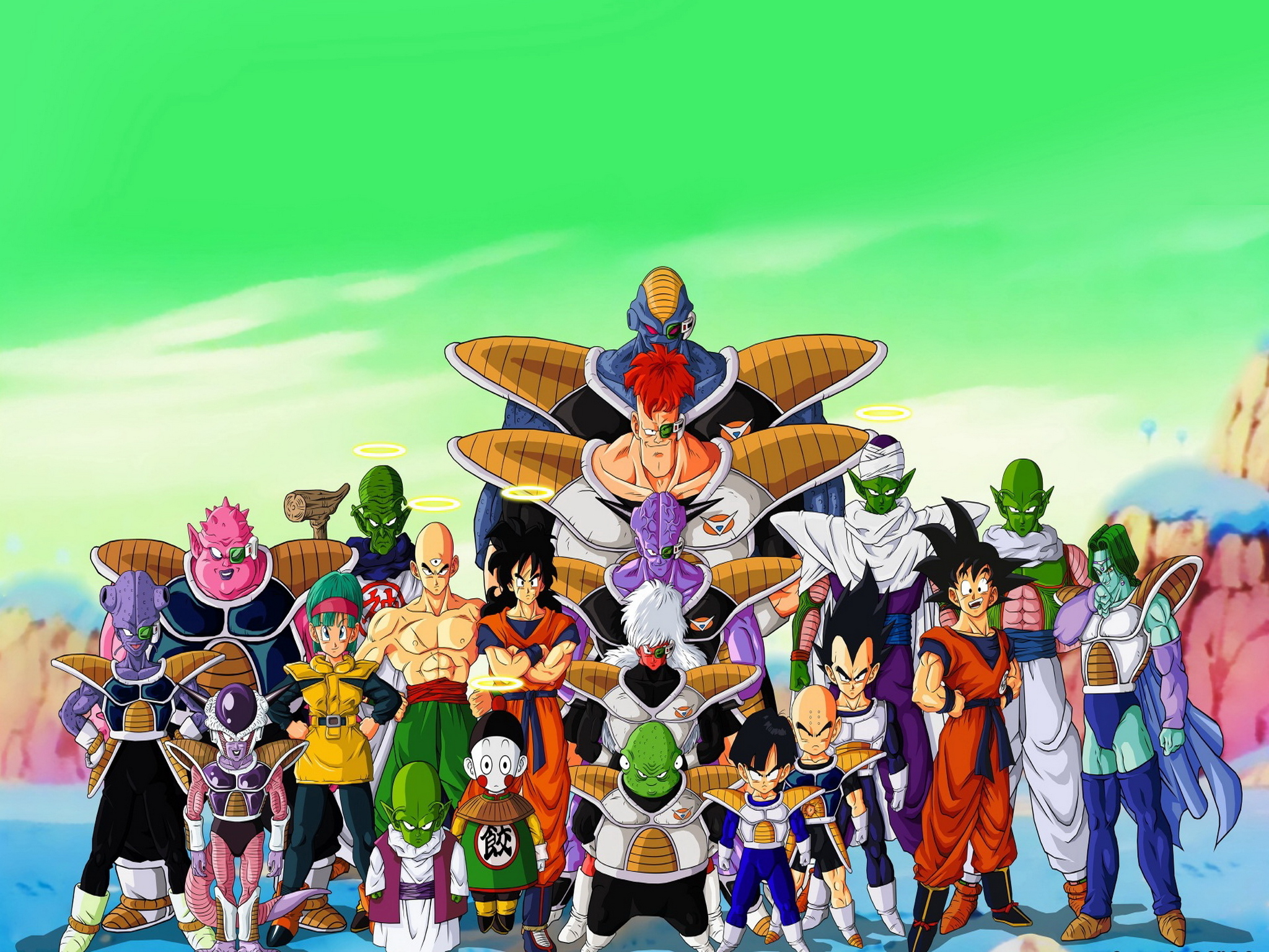 2050x1540 Dragon Ball Z iPad Wallpaper, Desktop