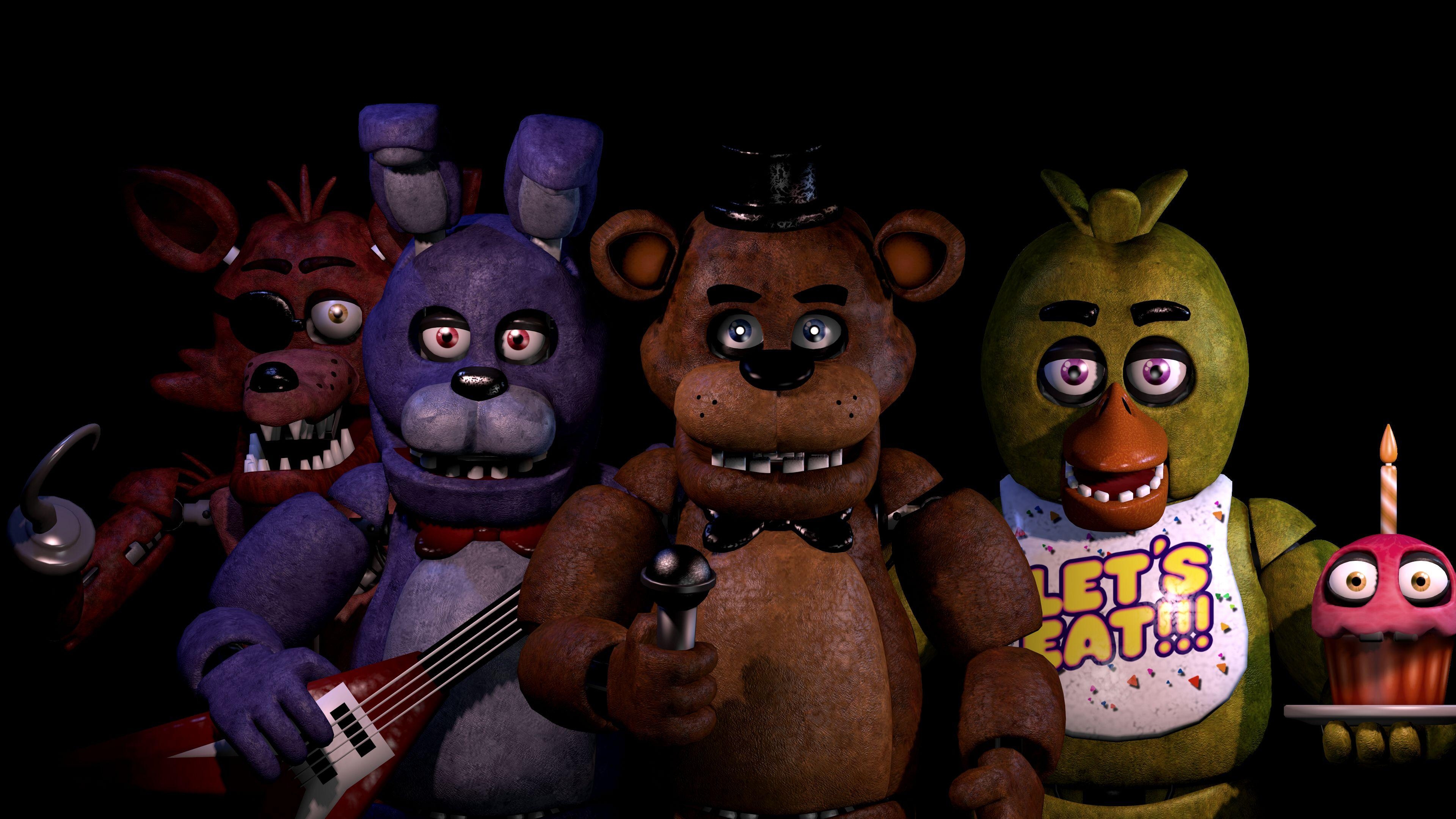 3840x2160 Five Nights at Freddy's Wallpaper Free Five Nights at, Desktop