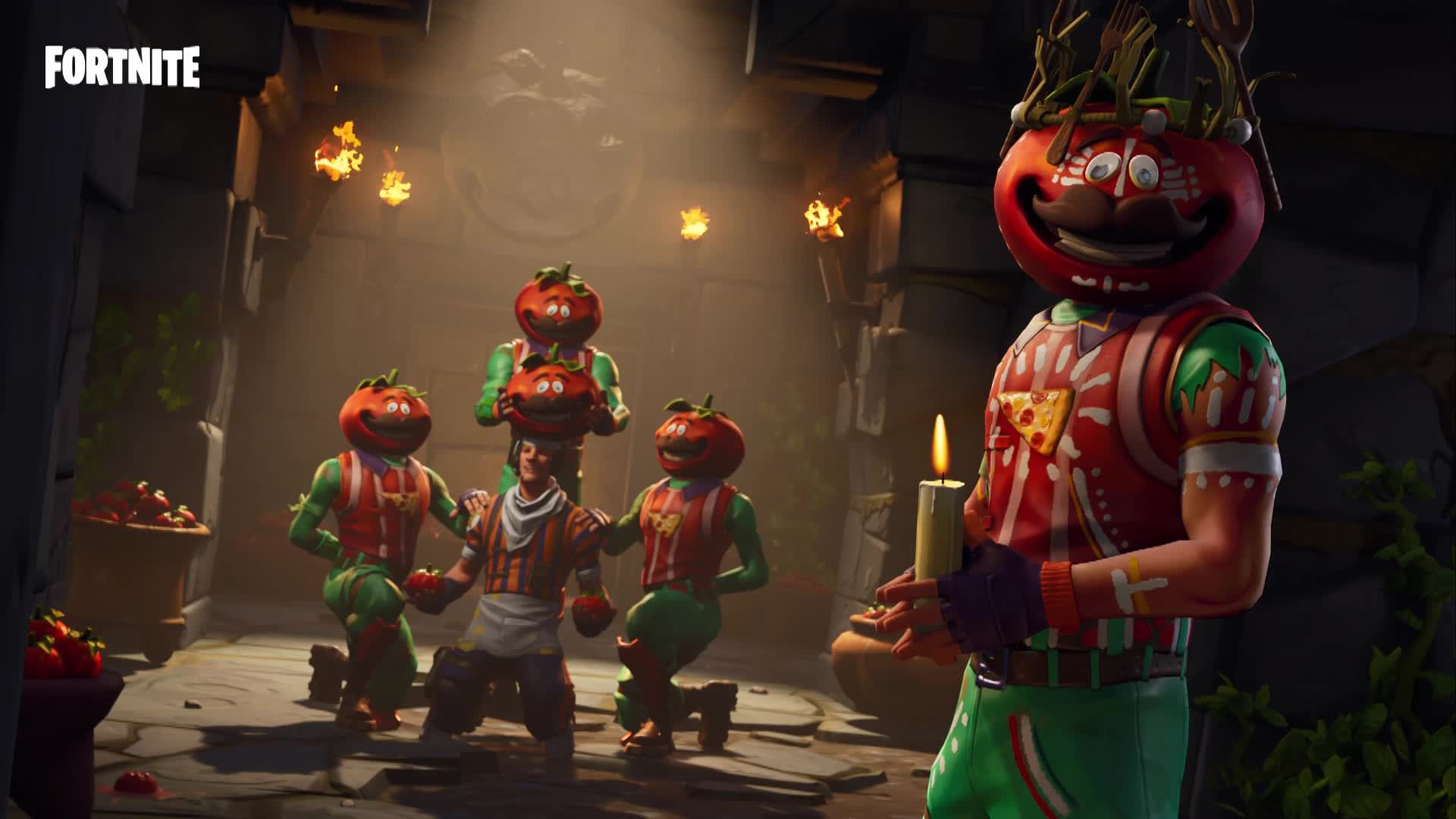 1920x1080 Fortnite Tomato Temple Game Live Wallpaper, Desktop