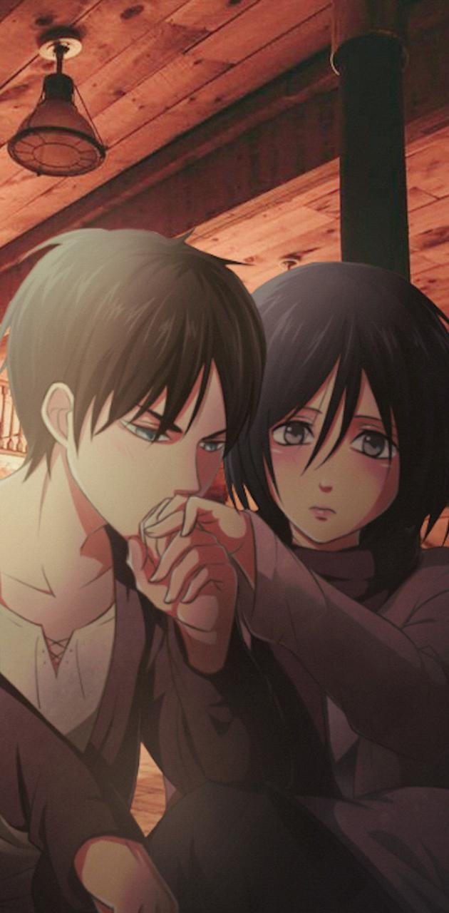 630x1280 Eren x mikasa wallpaper, Phone