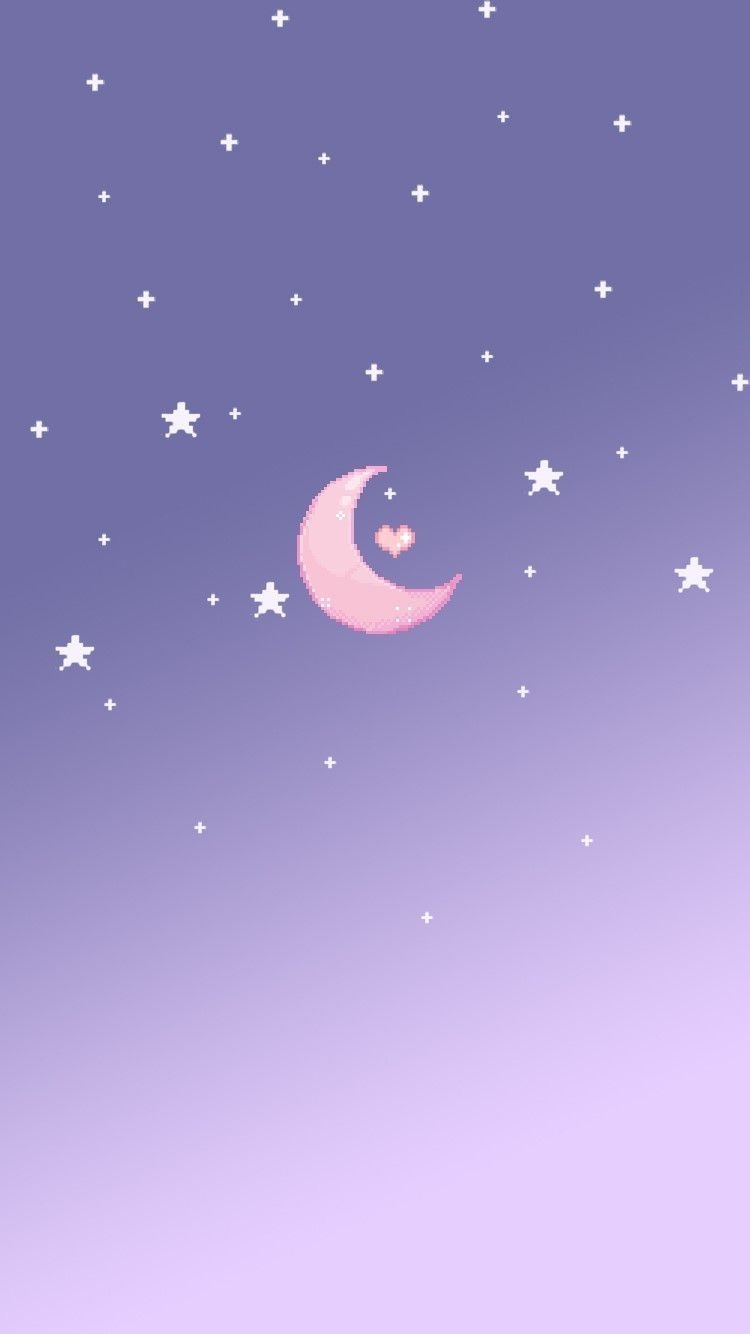 750x1340 Pastel Moon Wallpaper Free Pastel Moon Background, Phone