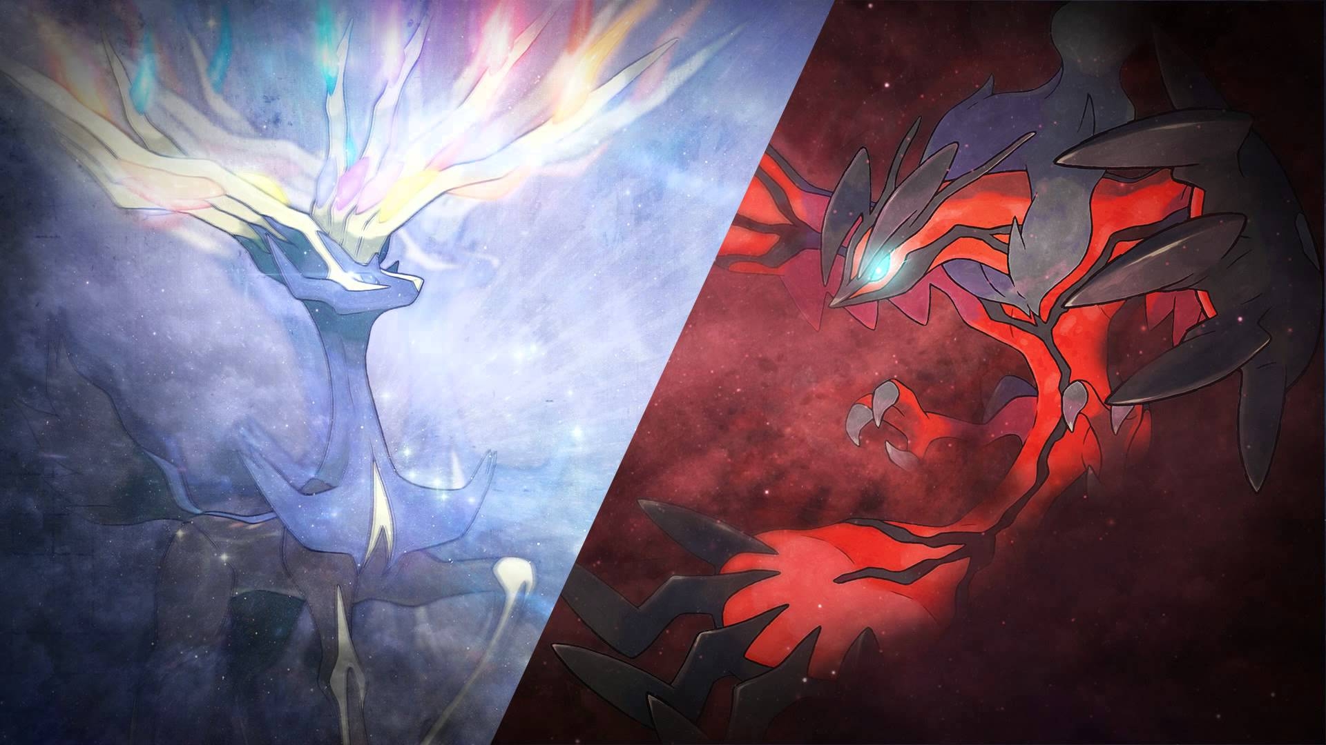 1920x1080 Xerneas and yveltal wallpaper, Desktop