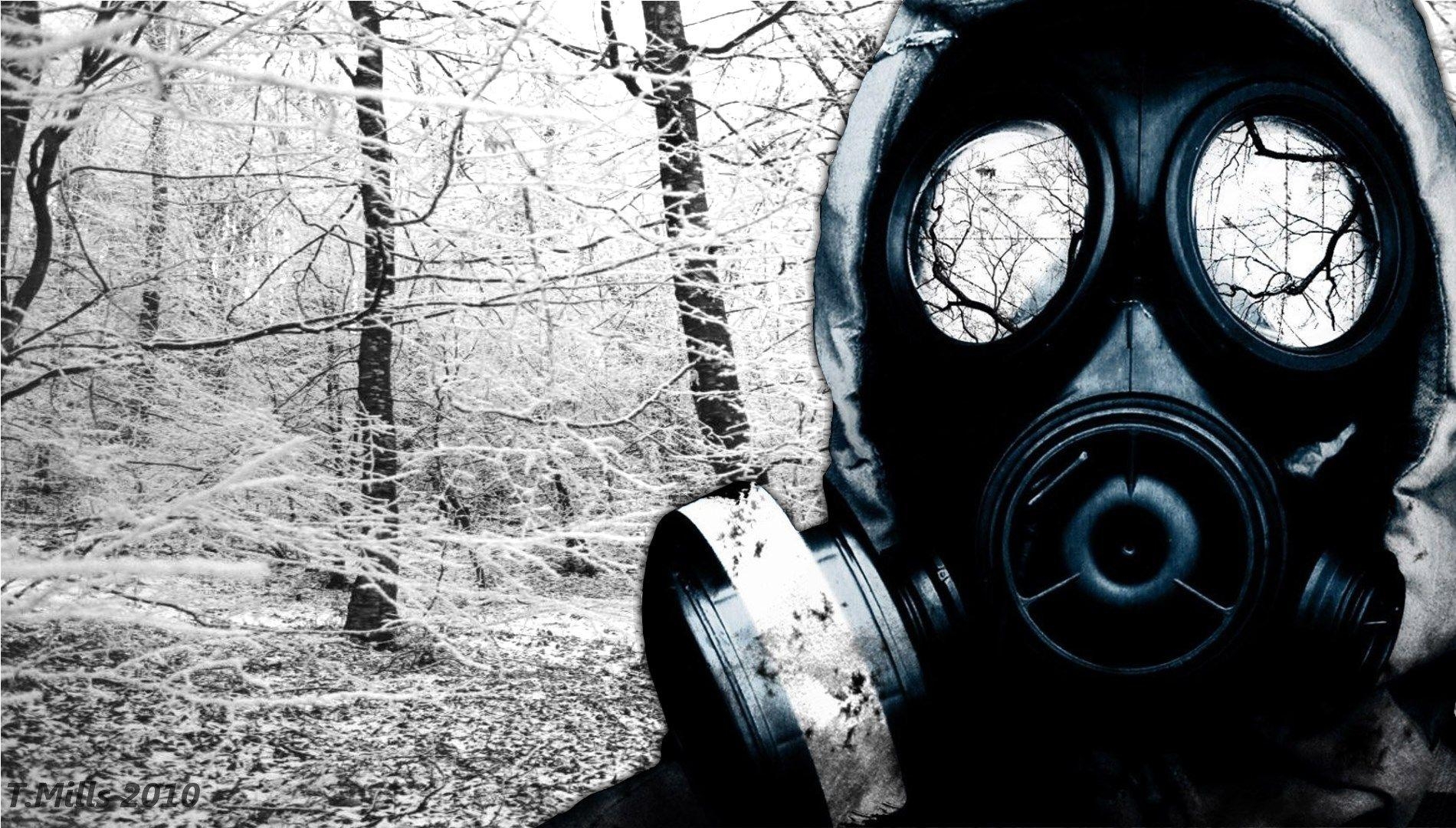 1900x1080 hd wallpaper gas mask, Desktop