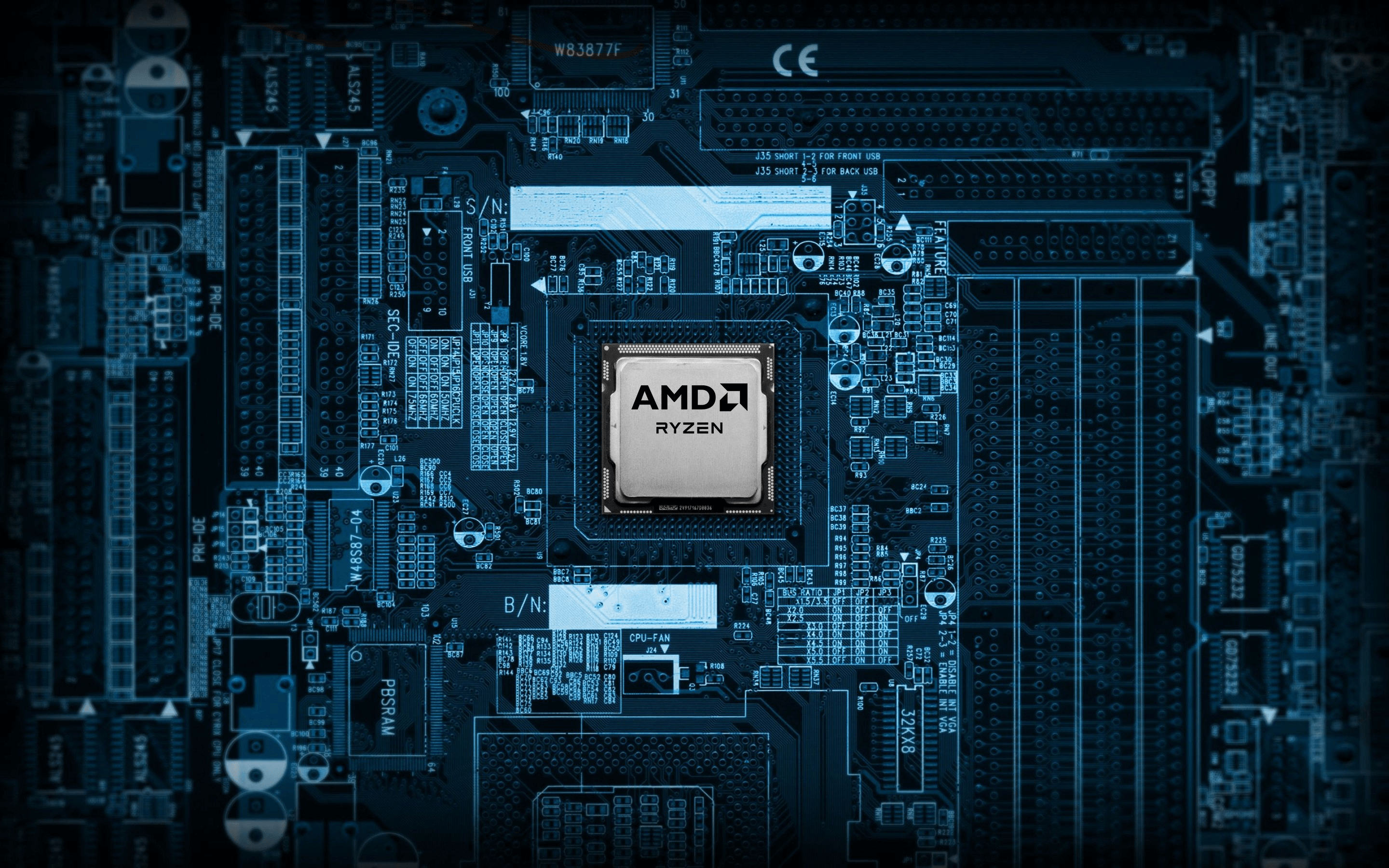 2880x1800 I changed this wallpaper to have the AMD Ryzen logo, thought some, Desktop