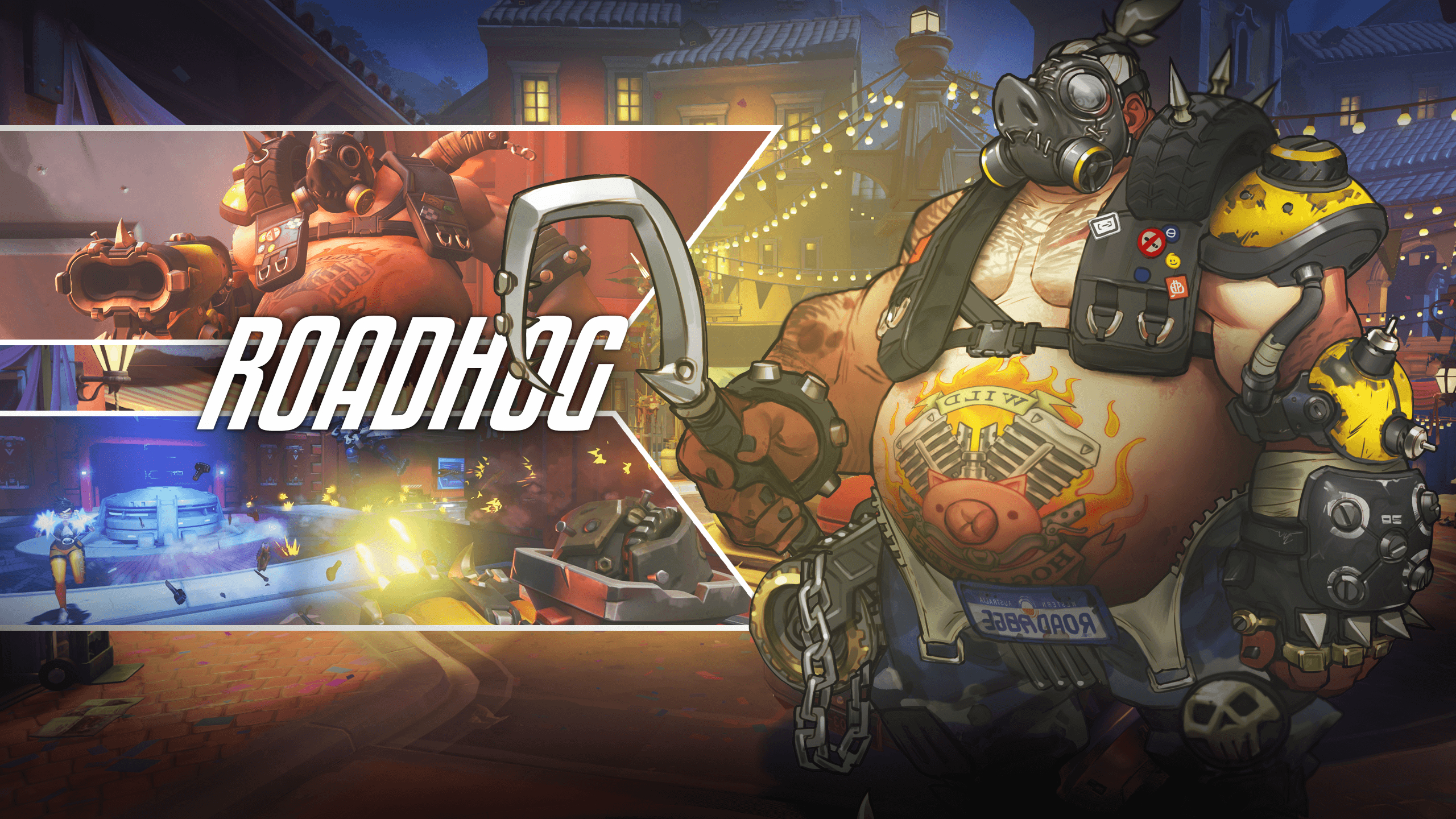 2560x1440 Roadhog (Overwatch) HD Wallpaper, Desktop