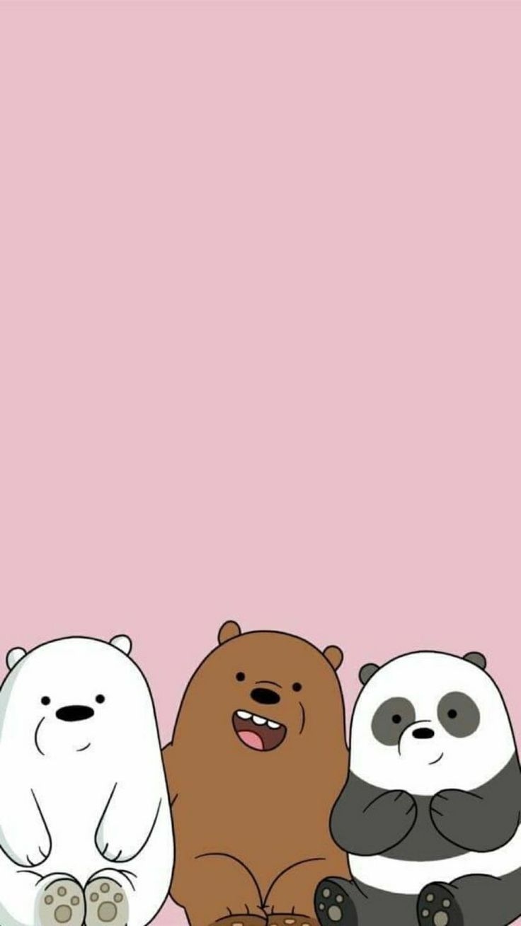 740x1310 We Bare Bears Pink Wallpaper Free We Bare Bears Pink, Phone